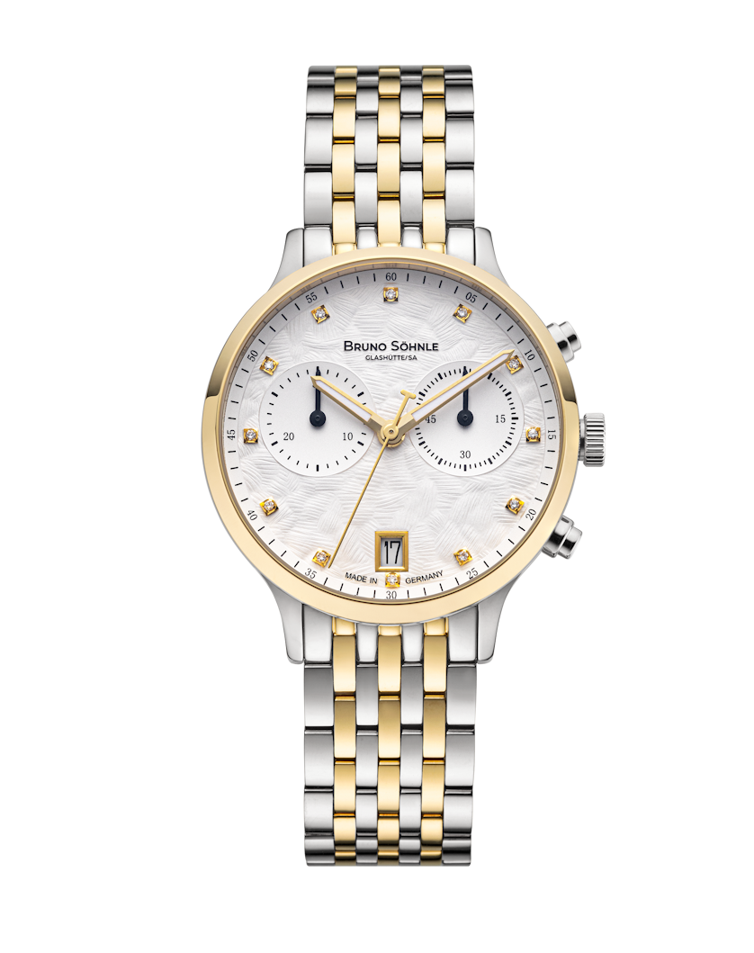 Bologna Chronograph  - Bicolor - Silber