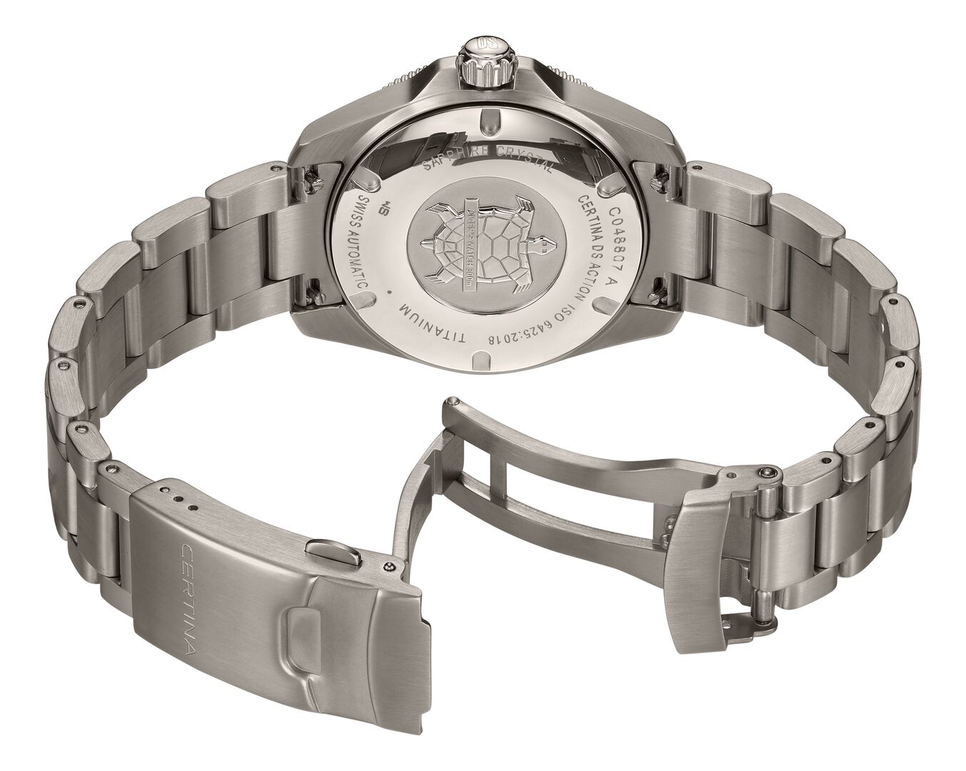 DS Action Diver 38 Titanium - Powermatic 80 - Schwarz / Türkis