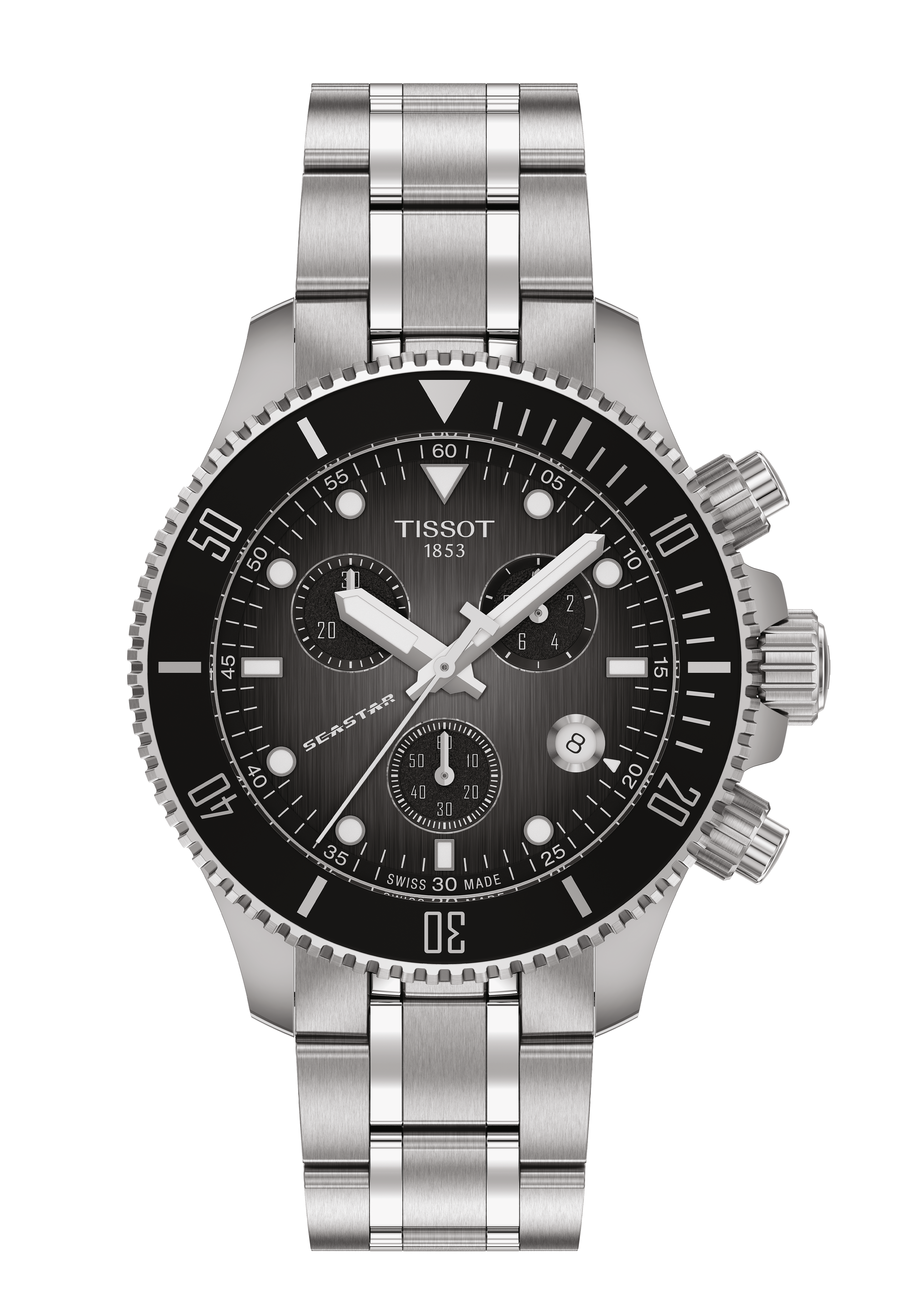 Seastar 1000 Quartz Chronograph 38mm  -  Grau