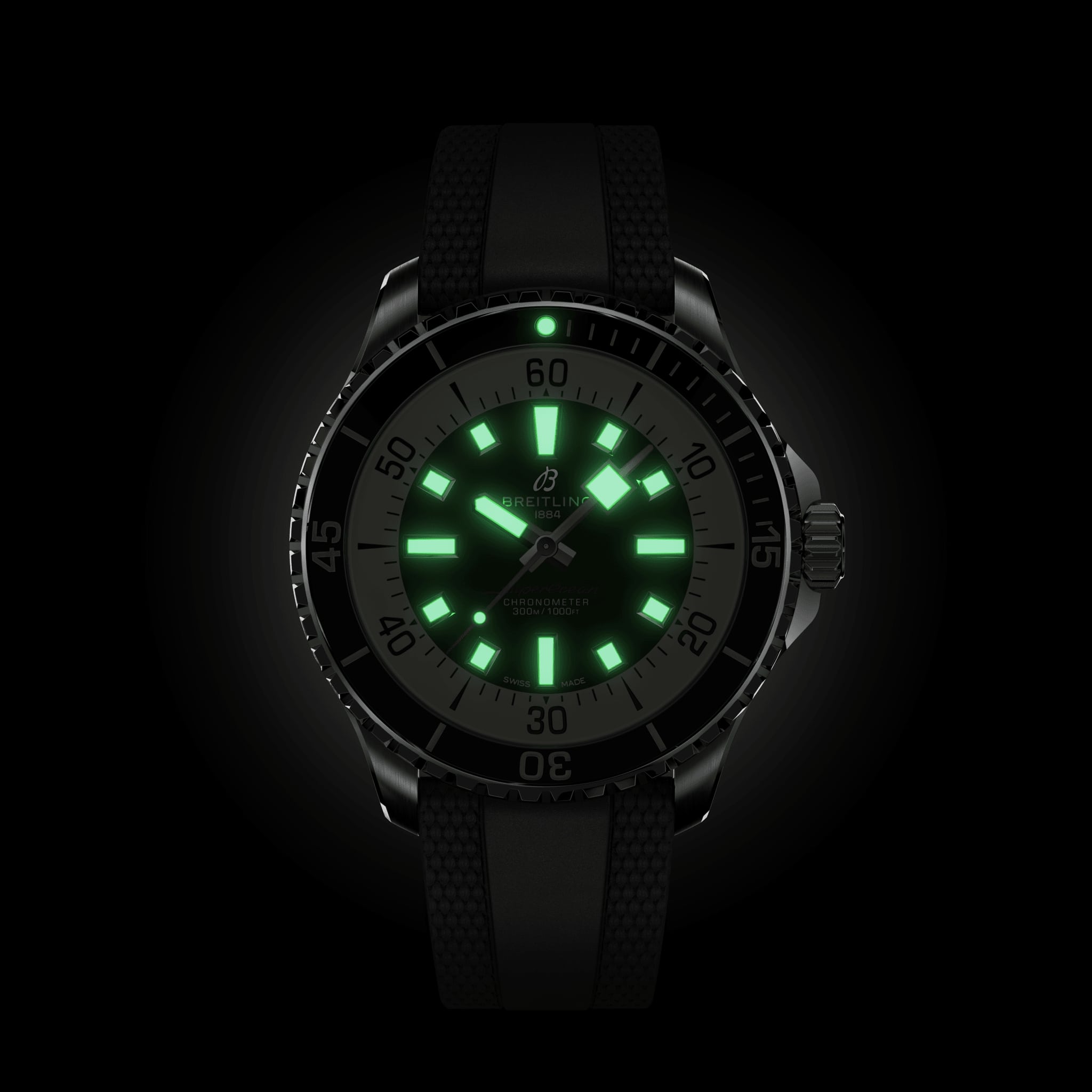 Superocean Automatic 44 - Schwarz