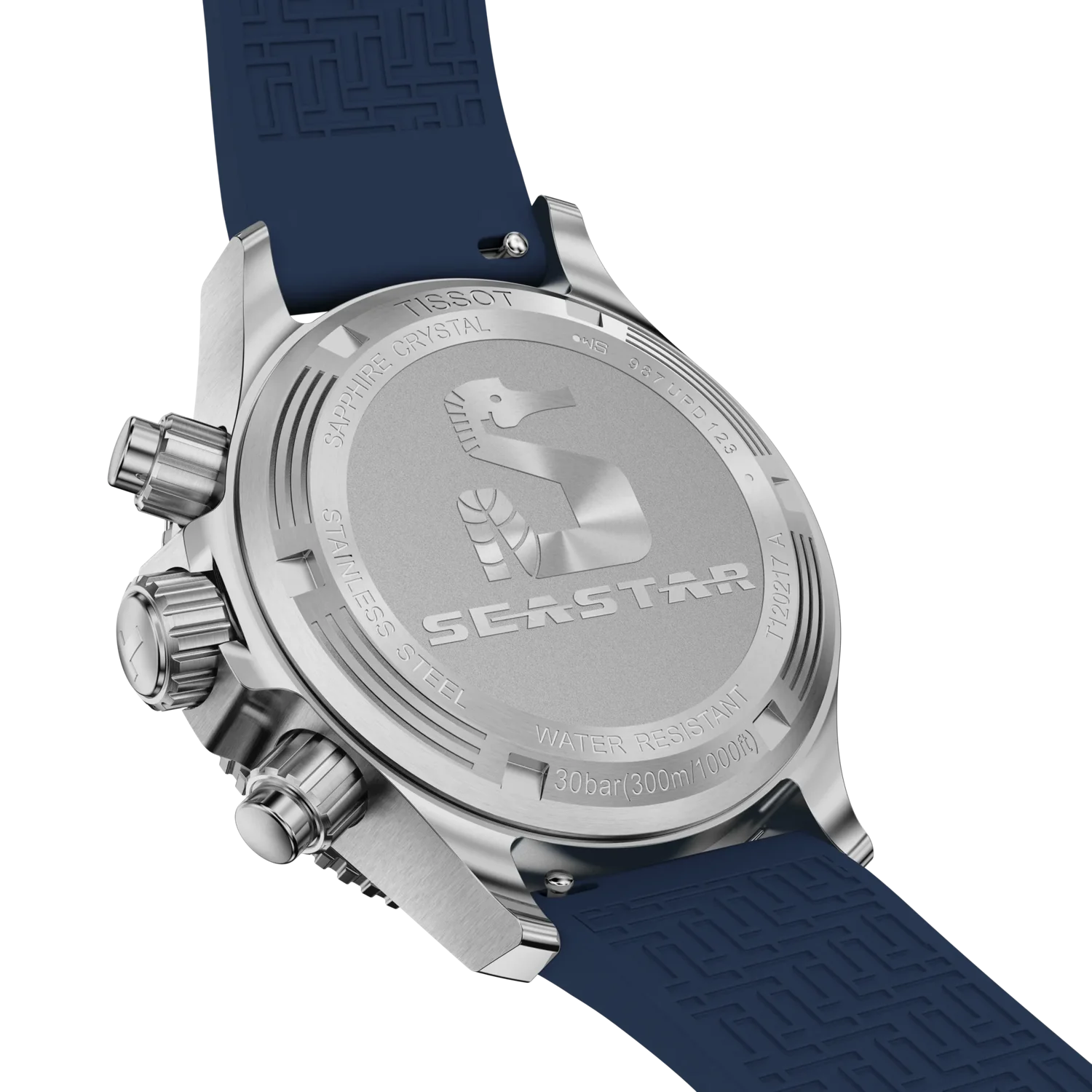 Seastar 1000 Quartz Chronograph 38mm  - Blau