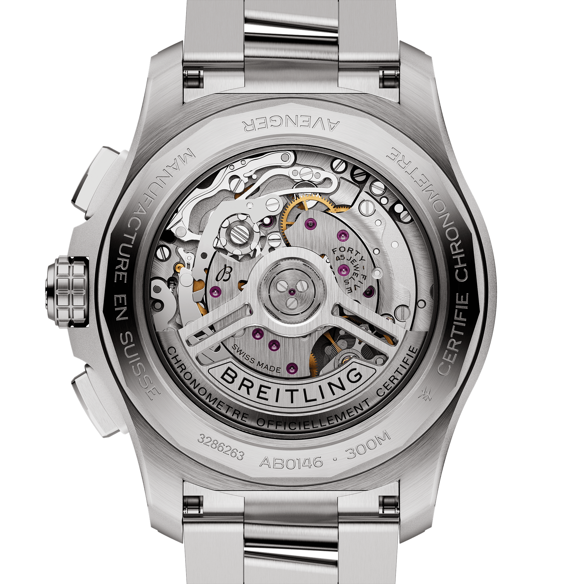 Avenger B01 Chronograph 42 - Schwarz