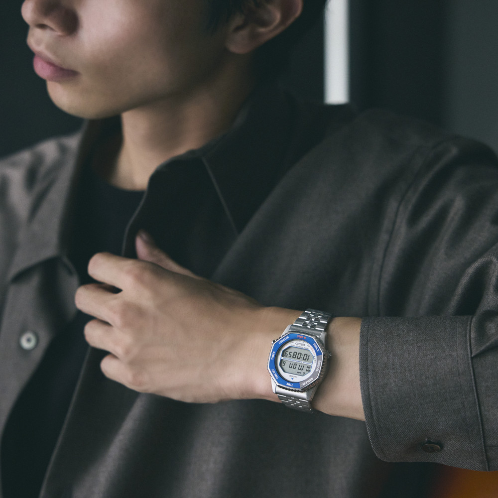 Digital Alarm-Chronograph  - Klassik - Blau