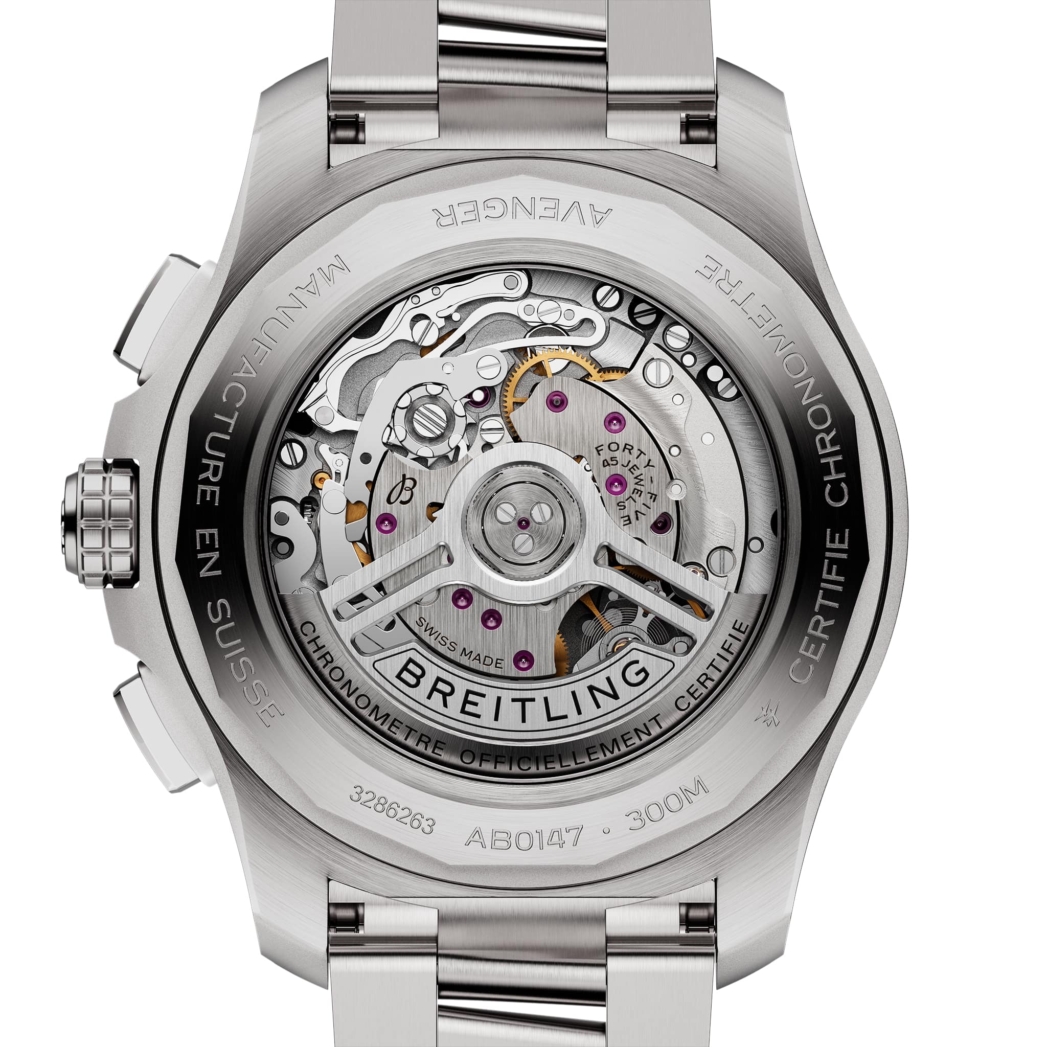 Avenger B01 Chronograph 44 - Schwarz