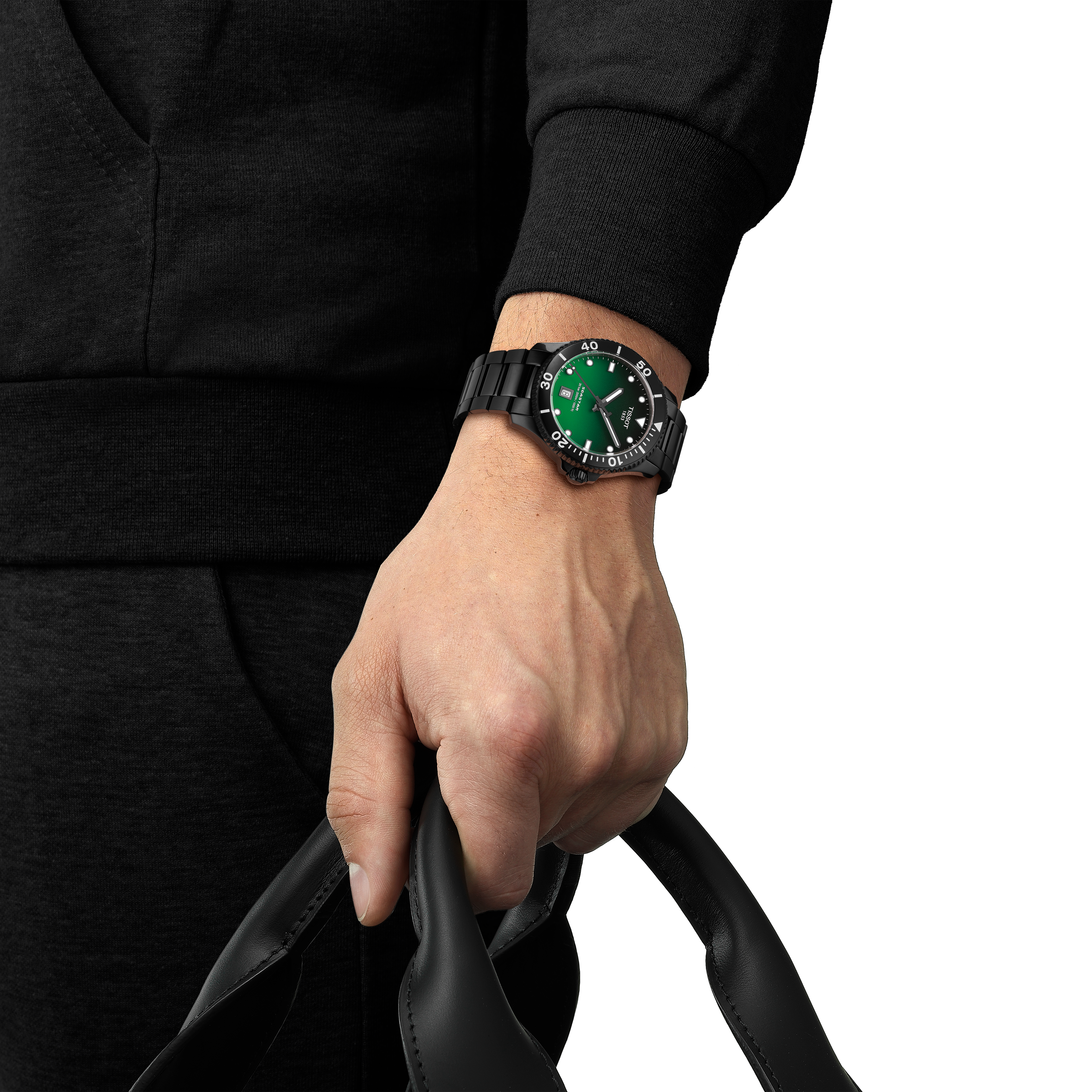 Seastar 1000 Quarz 40mm - Grün / Schwarz