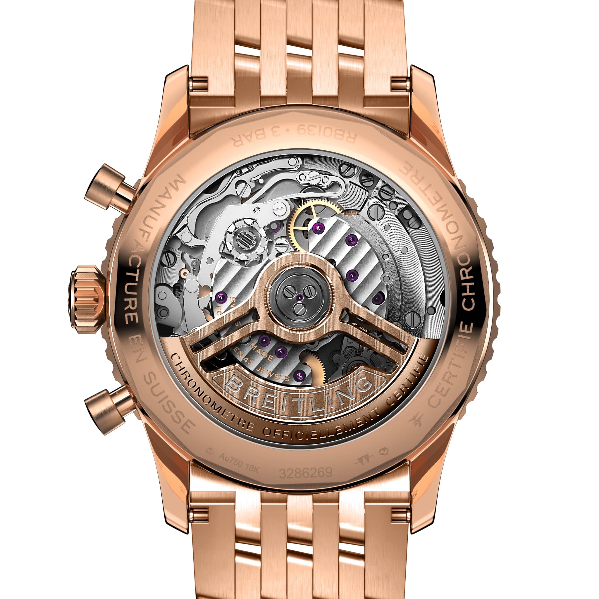 Navitimer B01 Chronograph 41 18-karätiges Rotgold