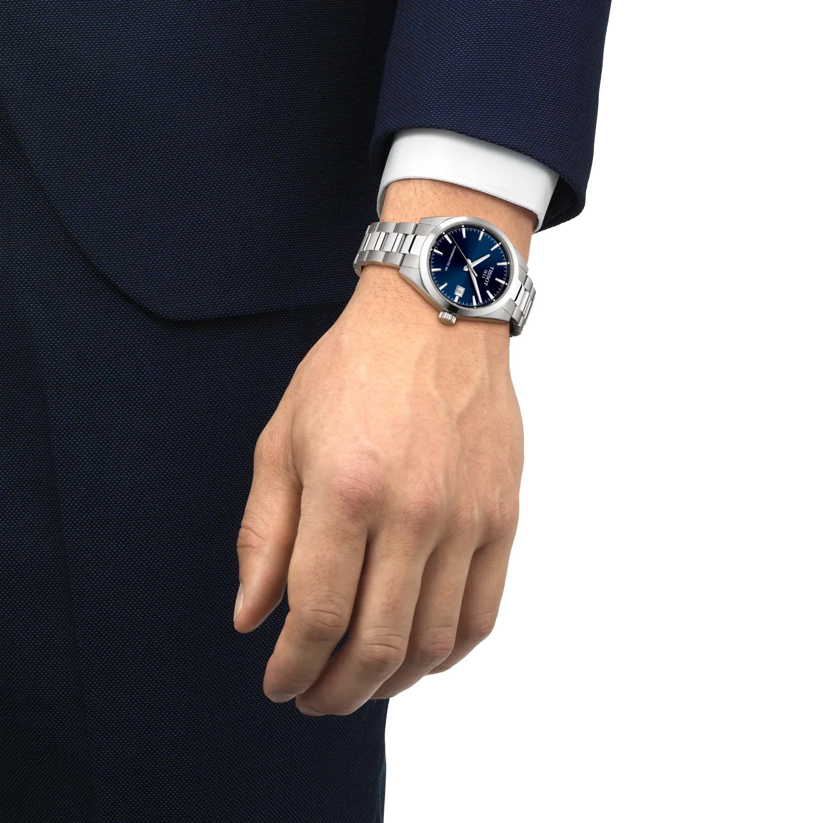 Gentleman 38mm - Powermatic 80 - Blau
