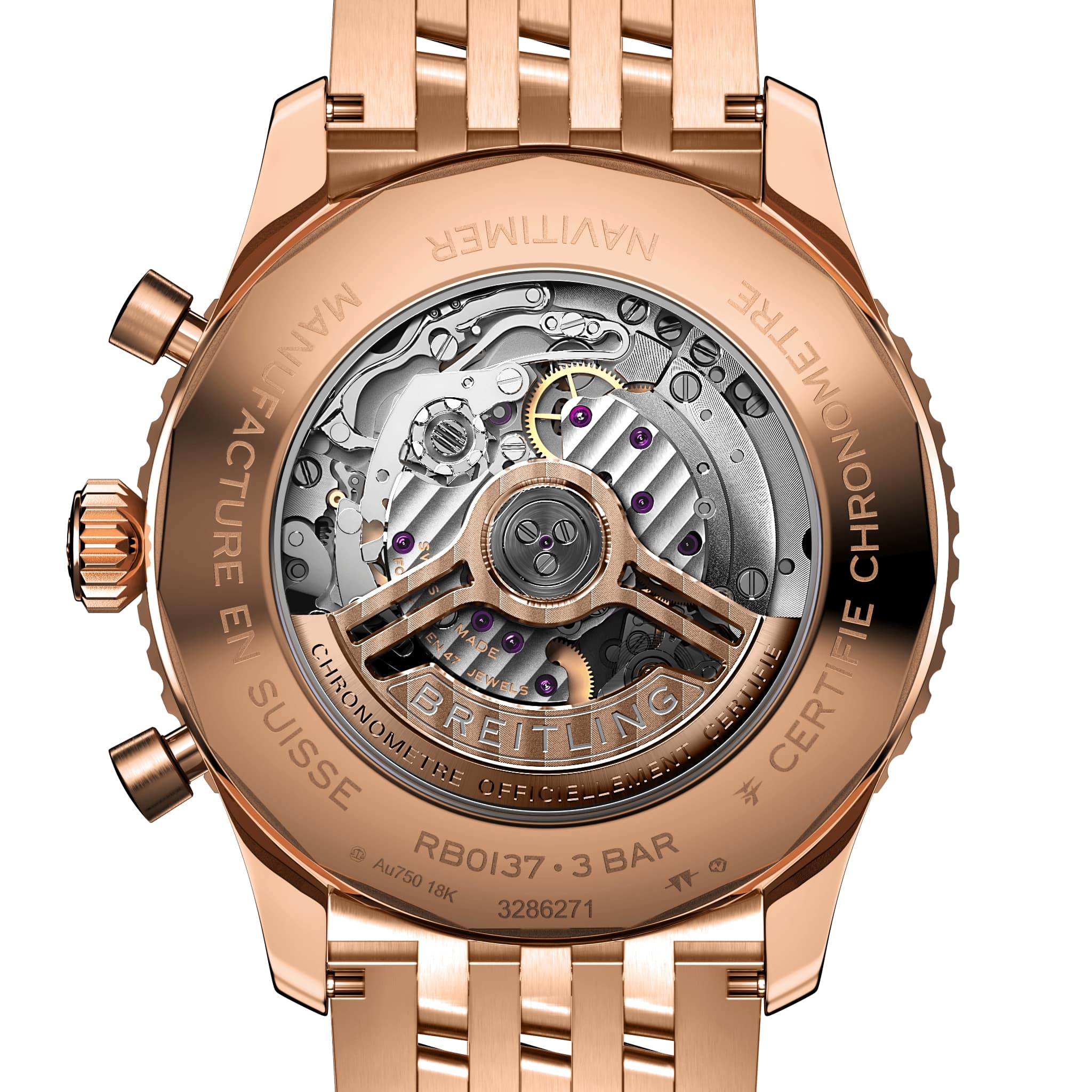 Navitimer B01 Chronograph 46 18-karätiges Rotgold