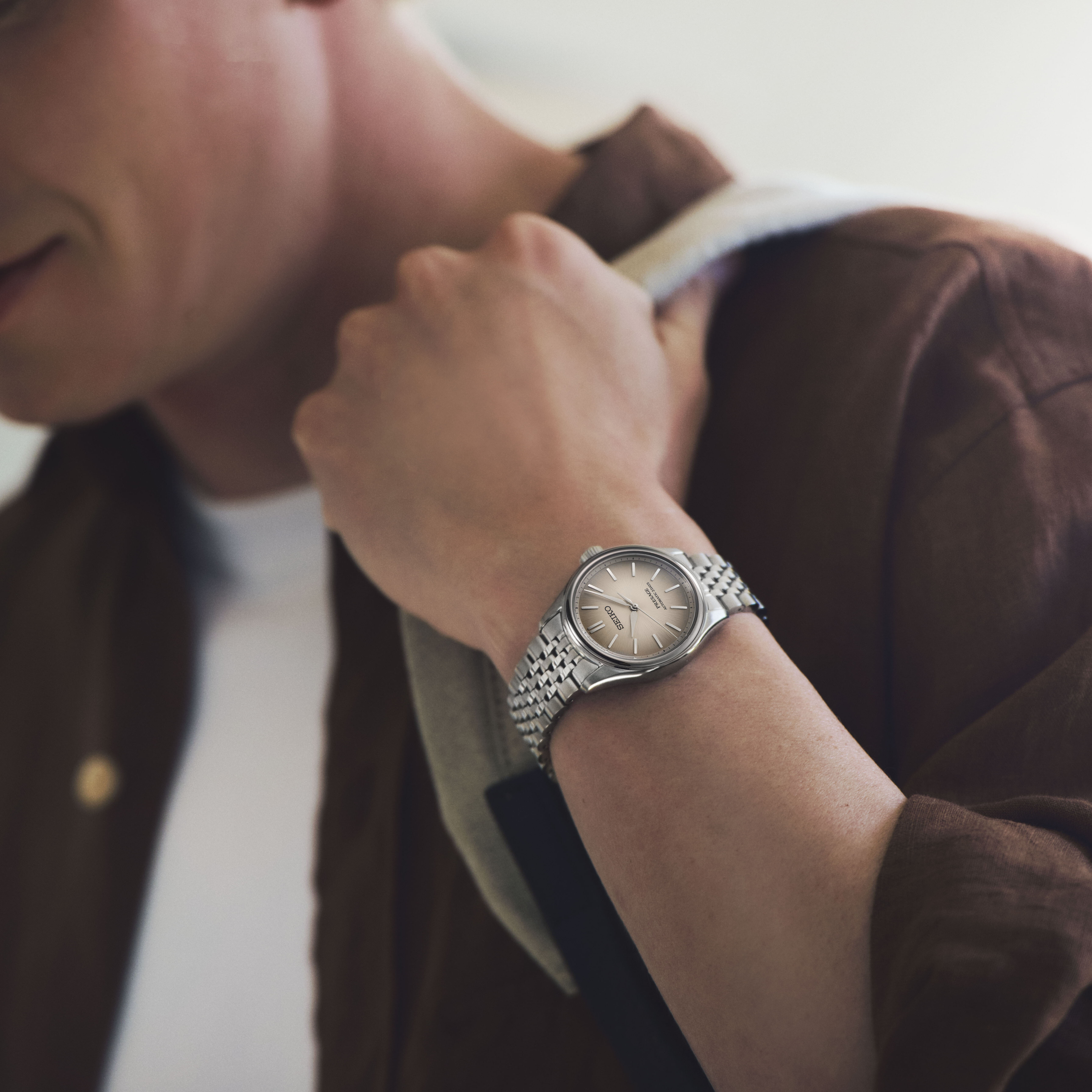 Presage Classic Series 36.0mm Automatik 6R51 -  Hellbraun