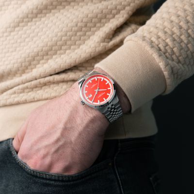 Turin Automatik - Bright Red