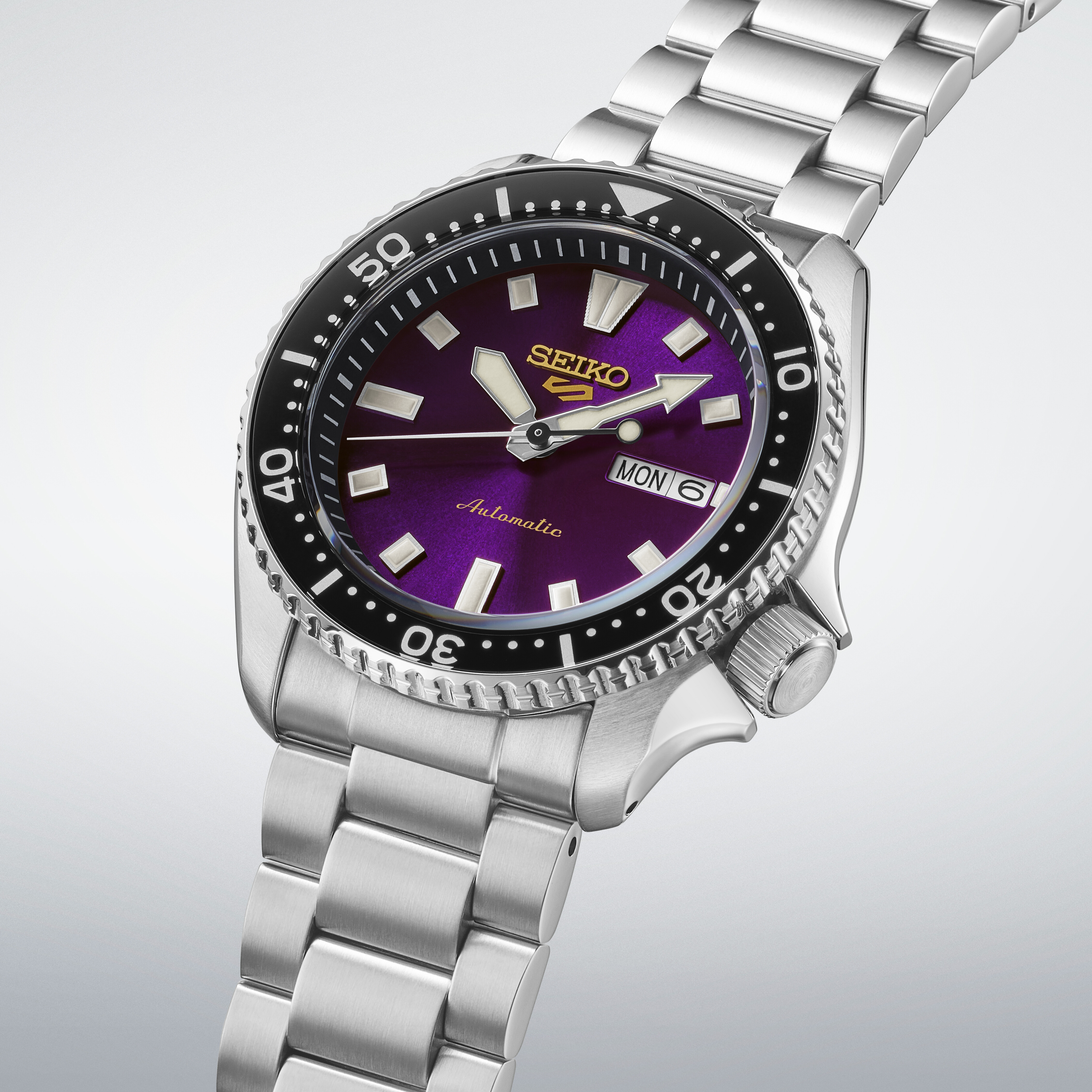 Seiko 5 Sports - Automatik  - 42.5mm - 145th Anniversary Limited Edition - Limitiert auf 9,999 Stück - Lila