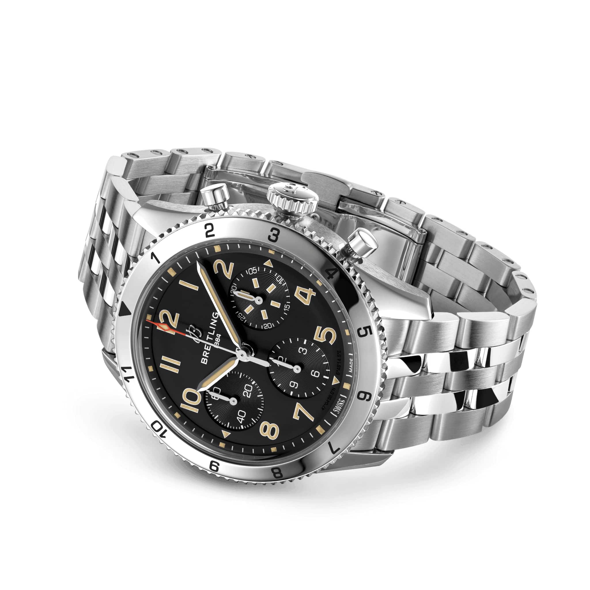Classic AVI Chronograph 42 P-51 Mustang