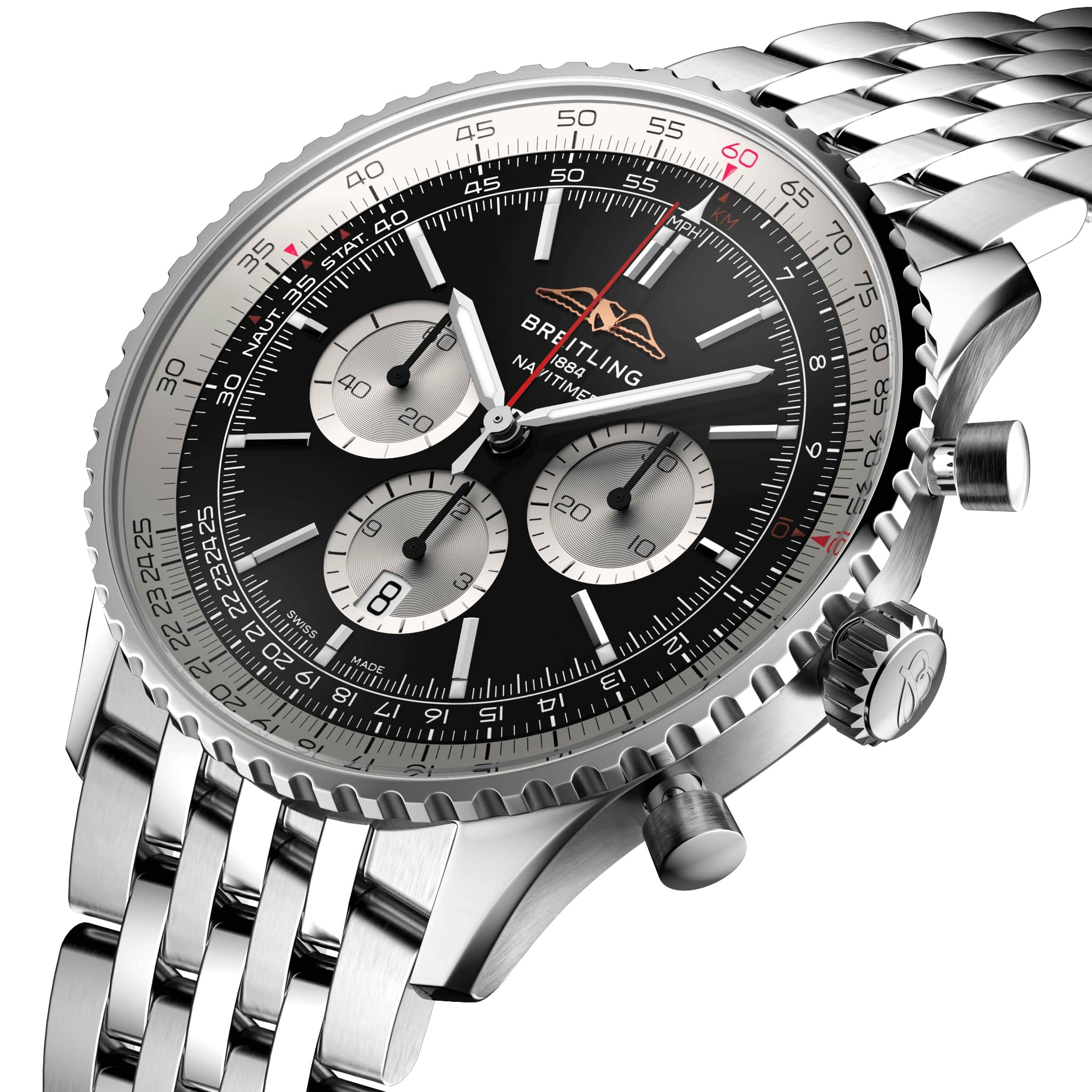 Navitimer B01 Chronograph 46 - Schwarz