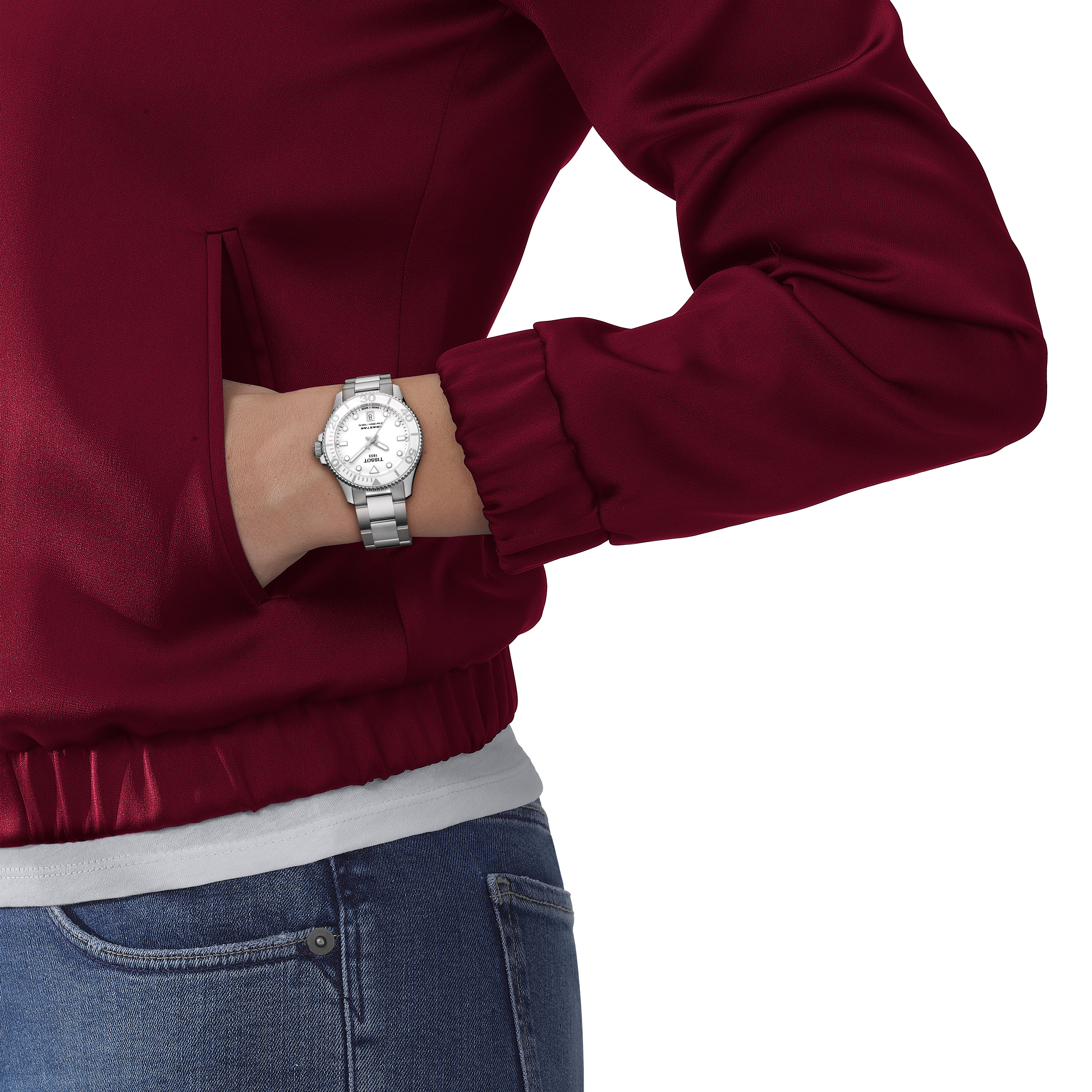 Seastar 1000 Quarz 36mm - Set mit zweitem Armband