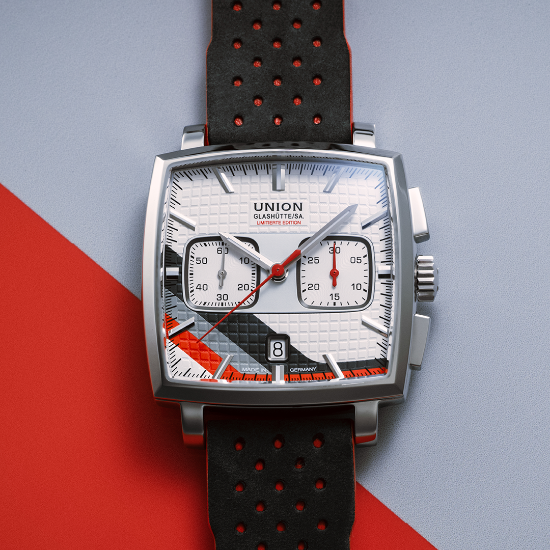 Averin Chronograph Limited Edition Sachsen Classic - eine von 350 Stück - Rot