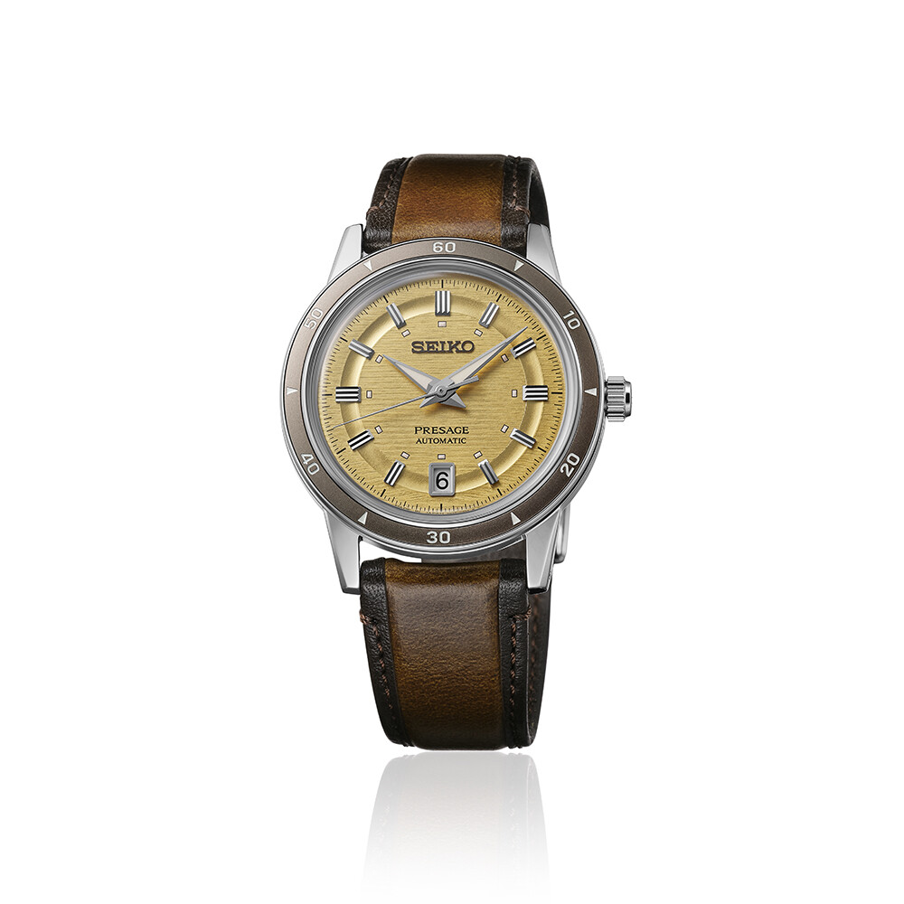 PRESAGE Automatik Style60's  - 39,50mm - Gelb