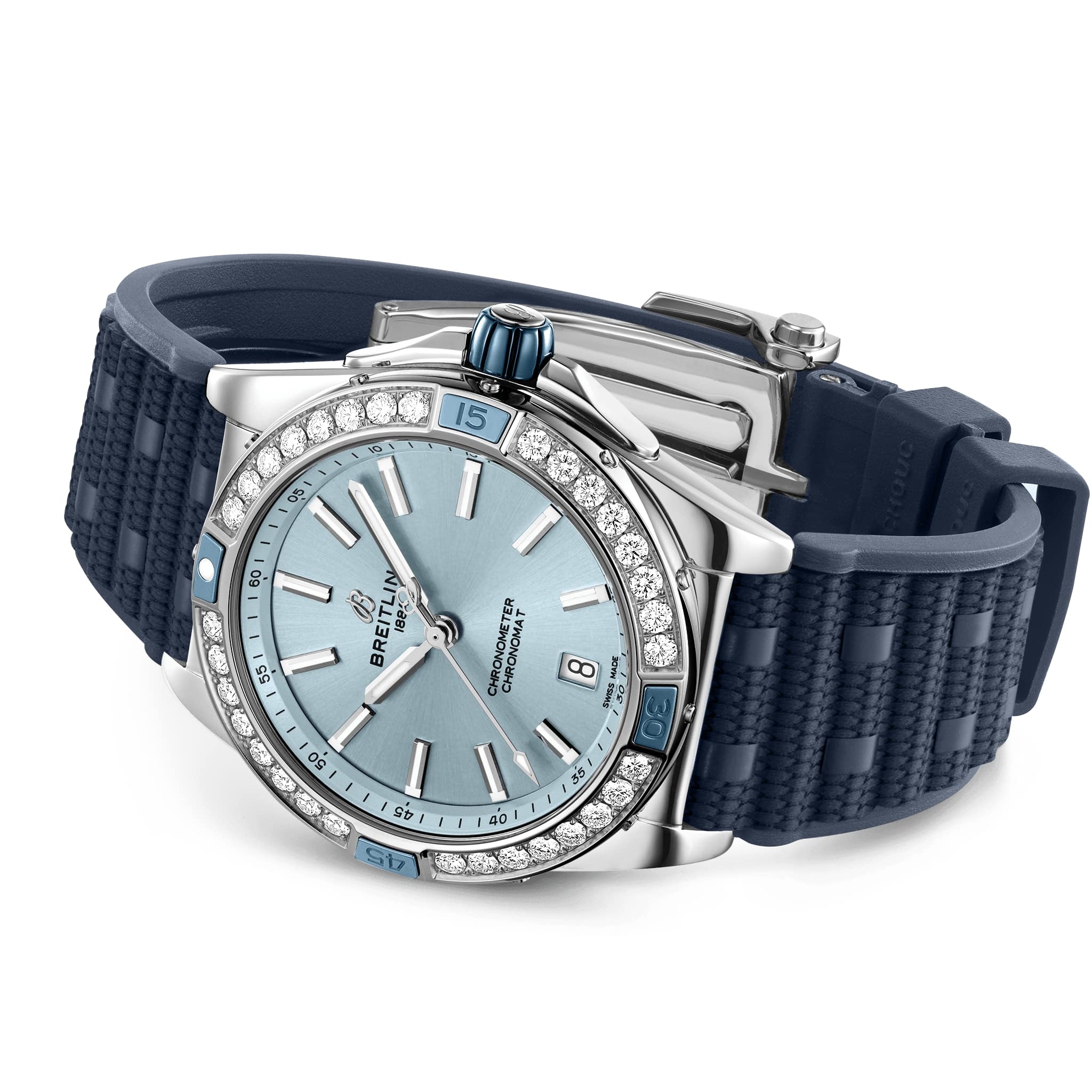 Super Chronomat Automatic 38  (edelsteinbesetzt)