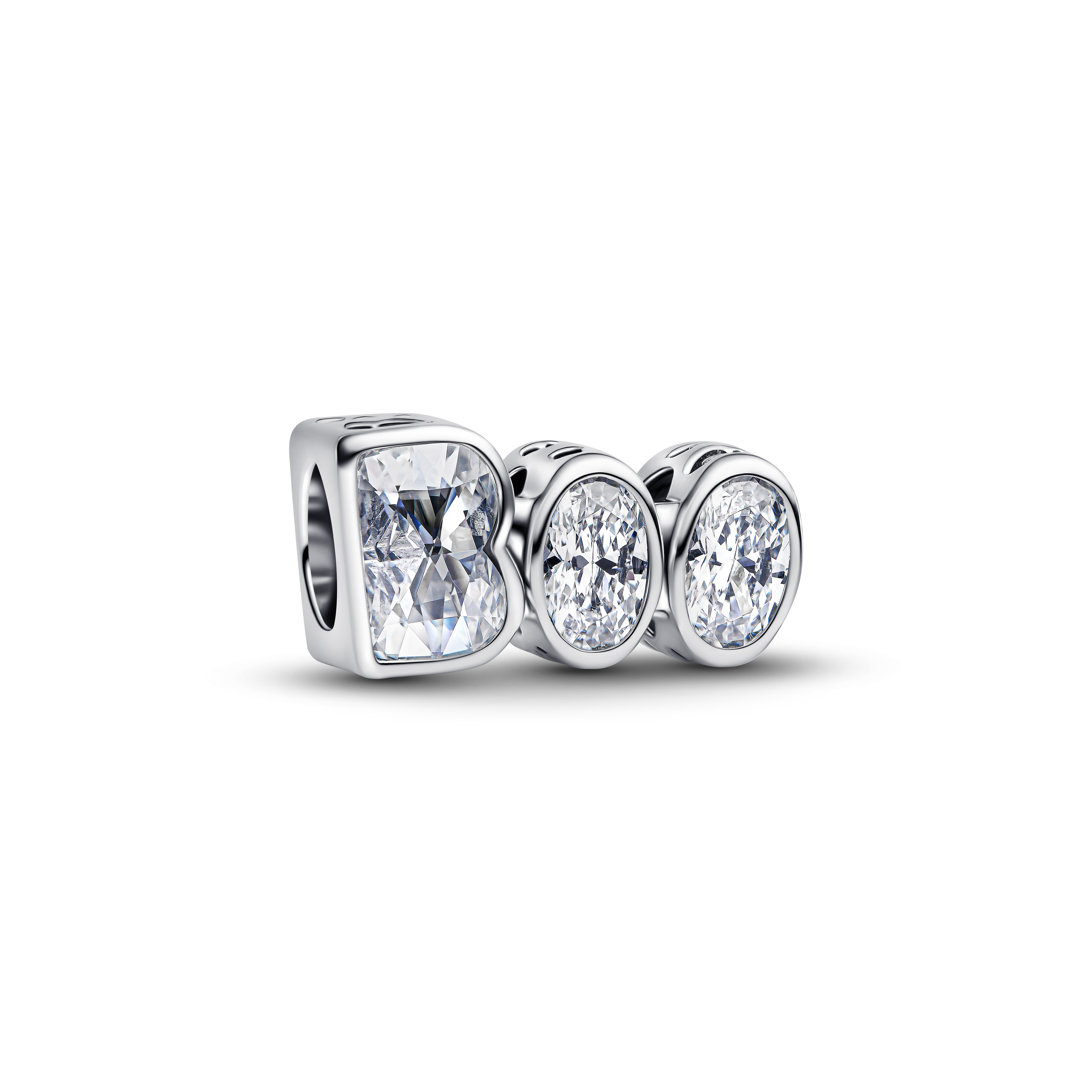 BOO Glow-in-the-dark Charm - Sterling-Silber