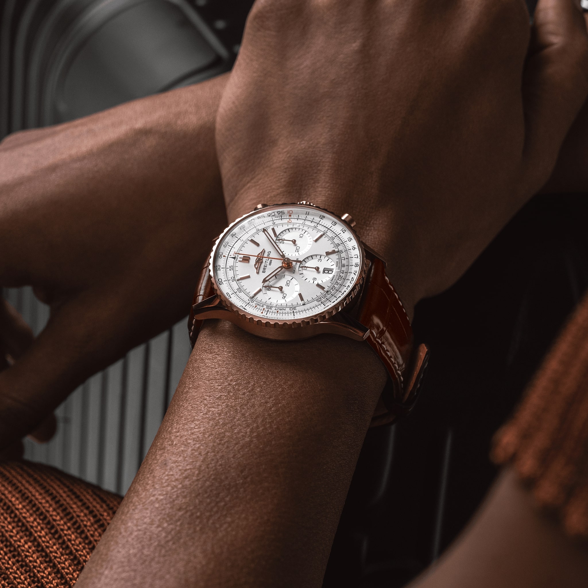 Navitimer B01 Chronograph 41 18-karätiges Rotgold