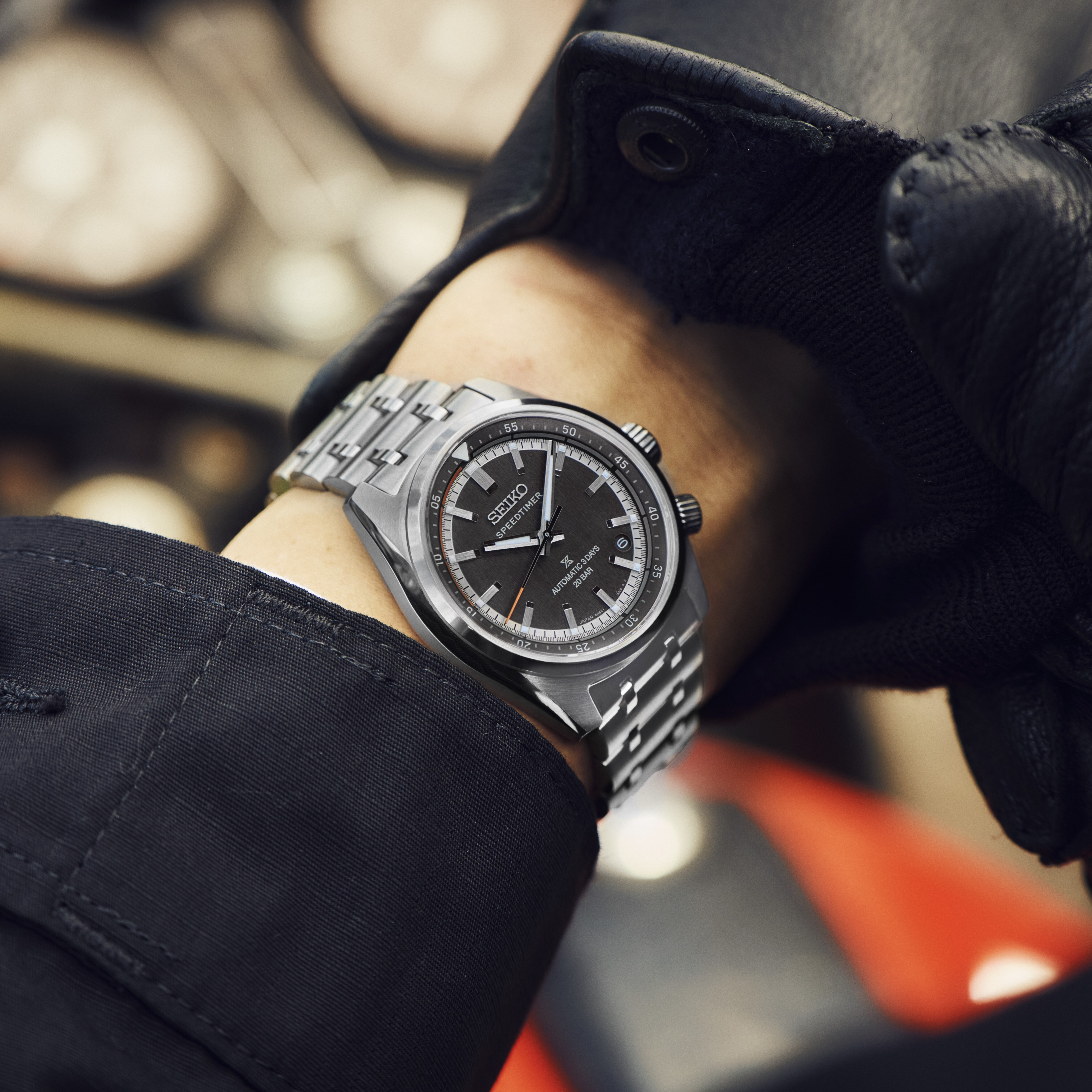 Prospex Speedtimer Automatik - Schwarz
