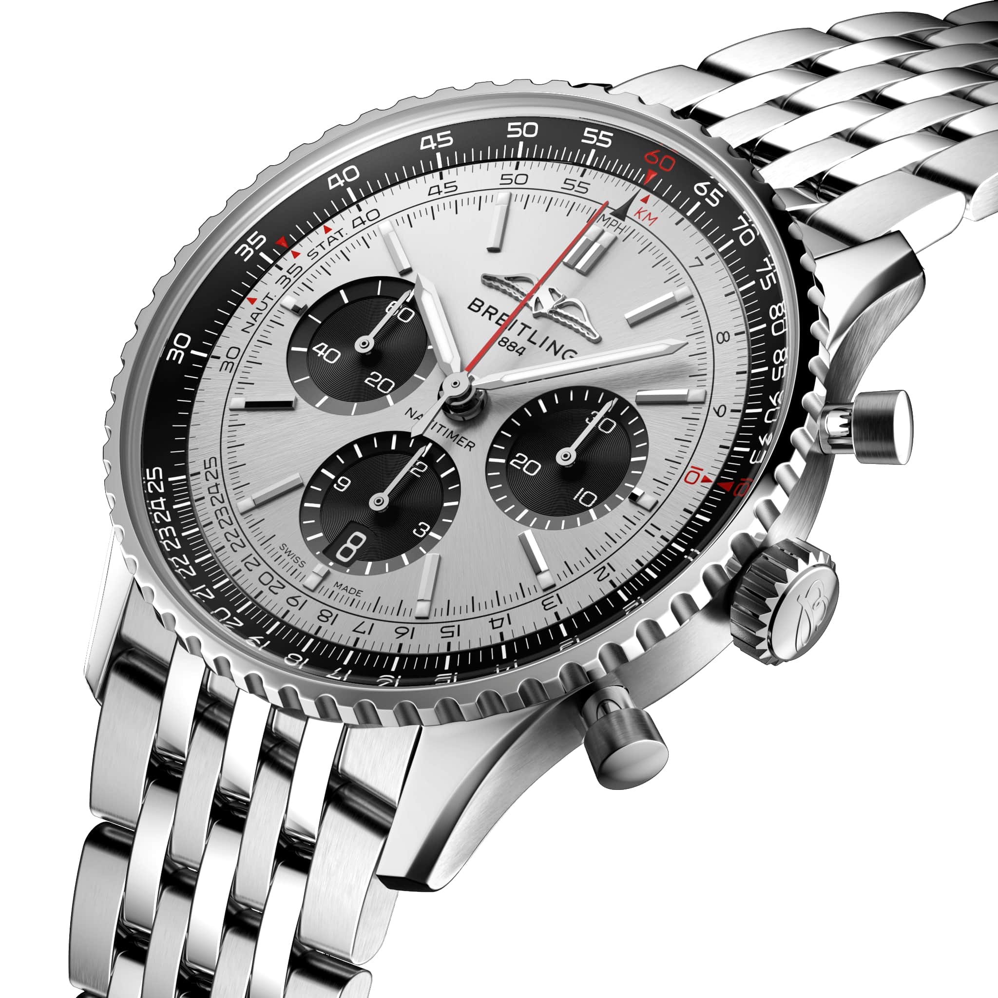 Navitimer B01 Chronograph 43 - Silber