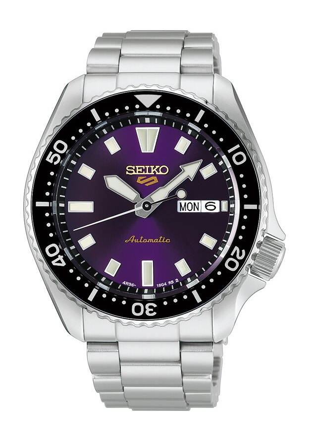 Seiko 5 Sports Automatik "Edo-murasaki" - Purpur - 145th Anniversary - Limitiert auf 9.999 Stück