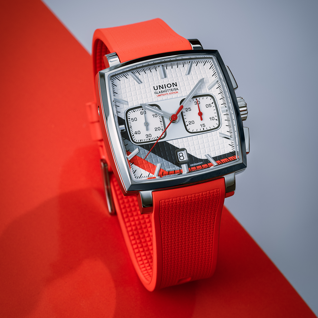 Averin Chronograph Limited Edition Sachsen Classic - eine von 350 Stück - Rot
