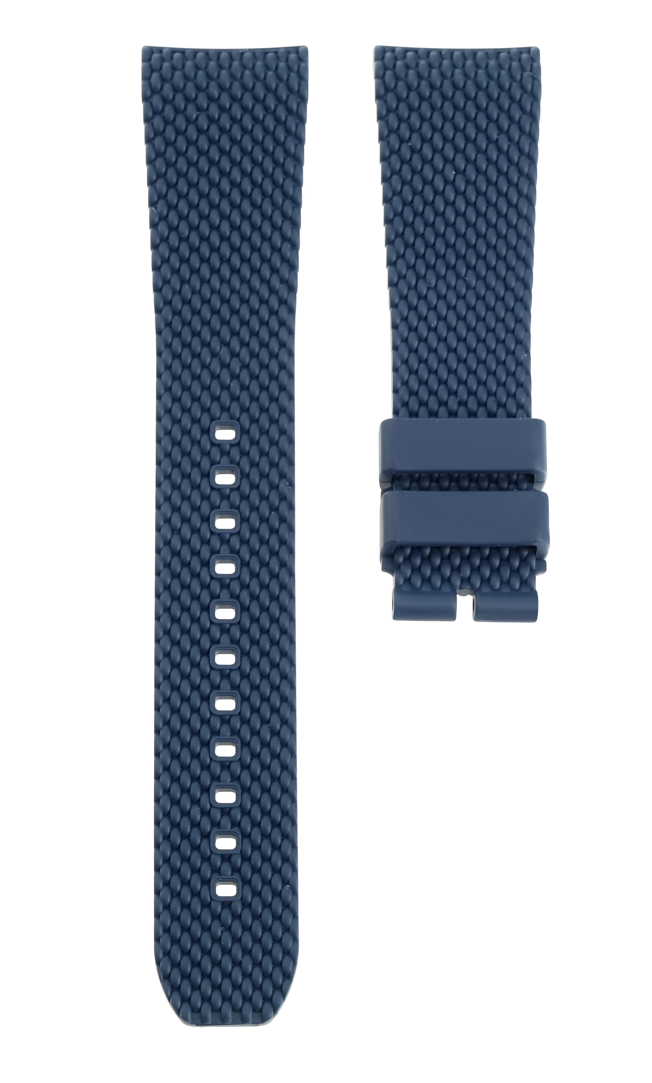 BREITLING geflochtenes Kautschukarmband - Superocean Heritage B31 40 - Blau - 20/18mm