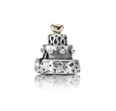 Festtagstorte Charm  - Sterling-Silber,  585 Gelbgold
