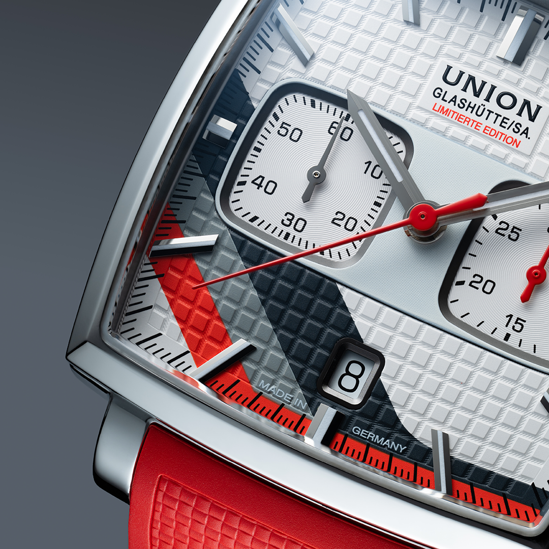 Averin Chronograph Limited Edition Sachsen Classic - eine von 350 Stück - Rot