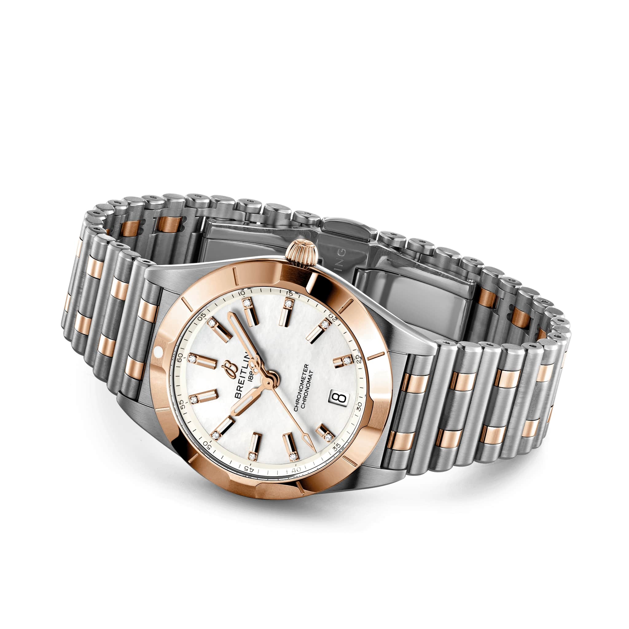 Chronomat 32 - Perlmutt Stahl / Gold
