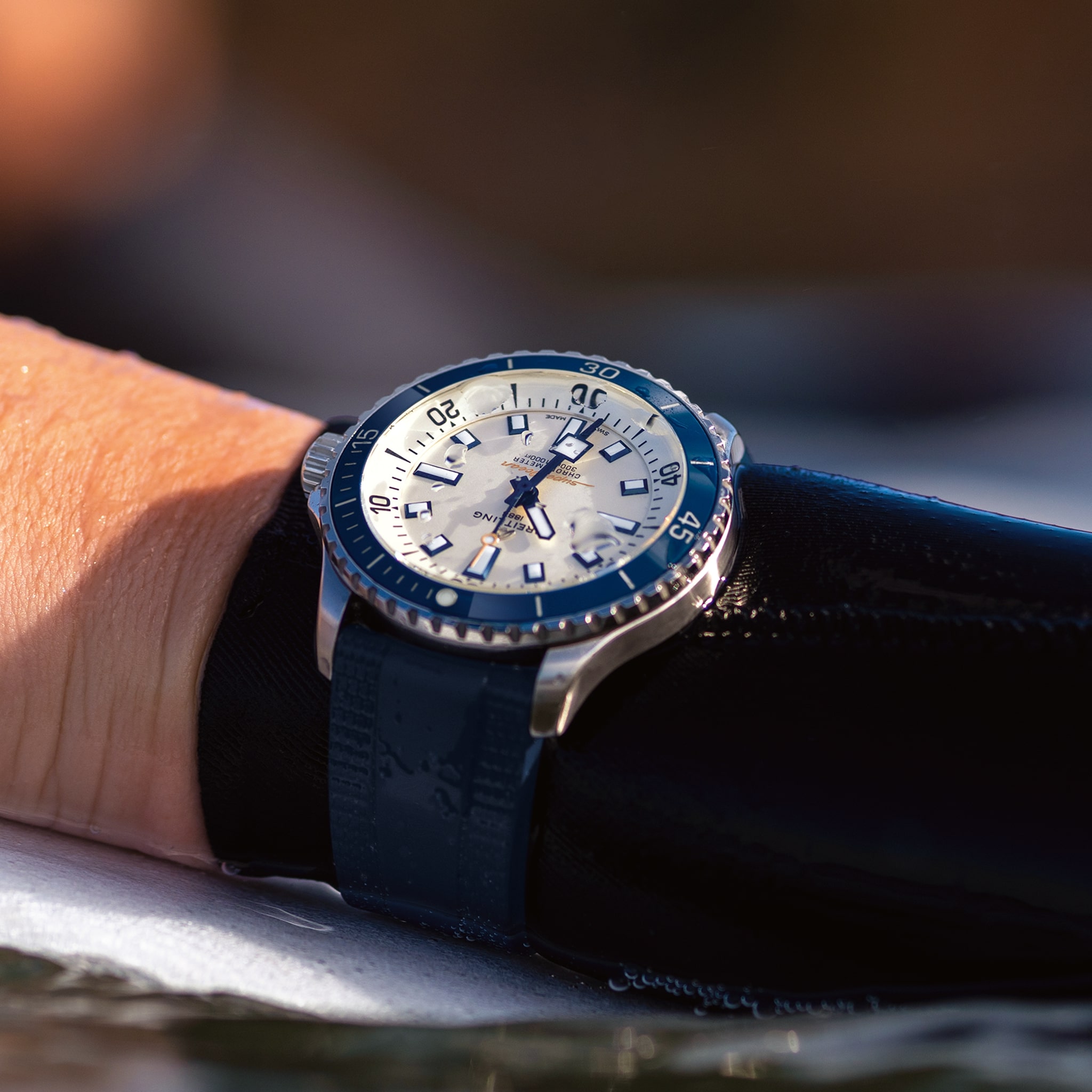 Superocean Automatic 42 - Blau / Weiß