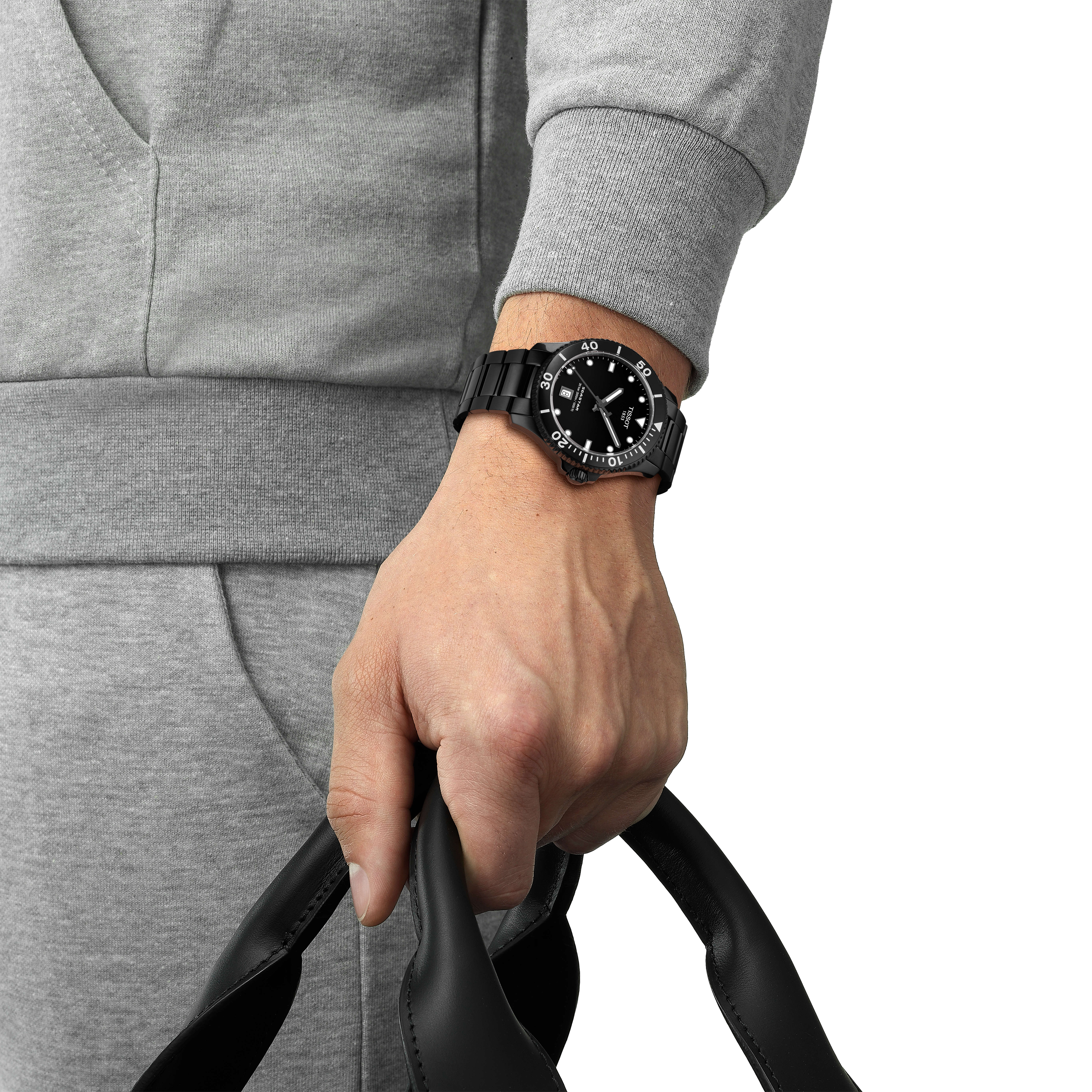 Seastar 1000 Quarz 40mm - Schwarz / Schwarz