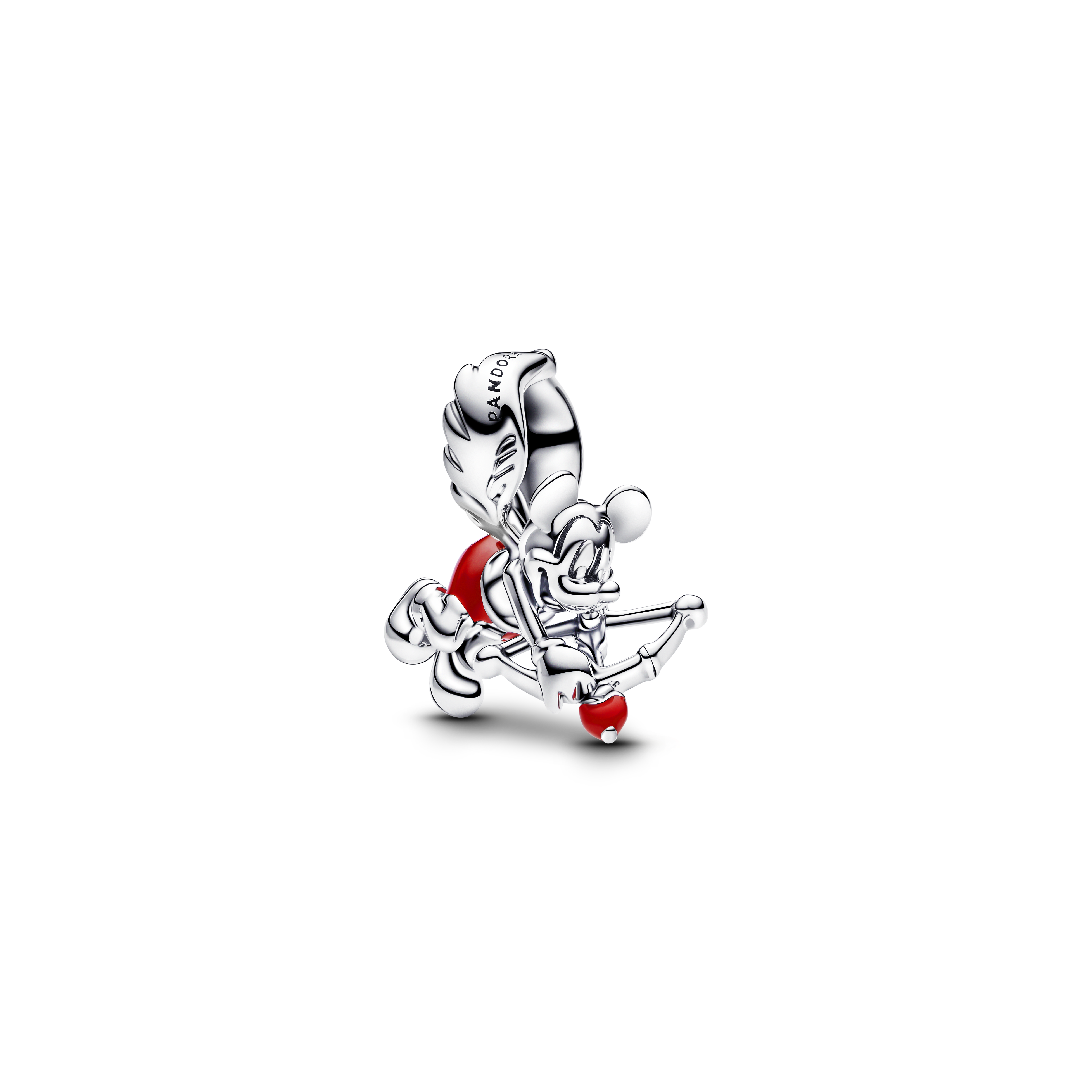 Disney Mickey Mouse Amor Charme  - Sterling-Silber