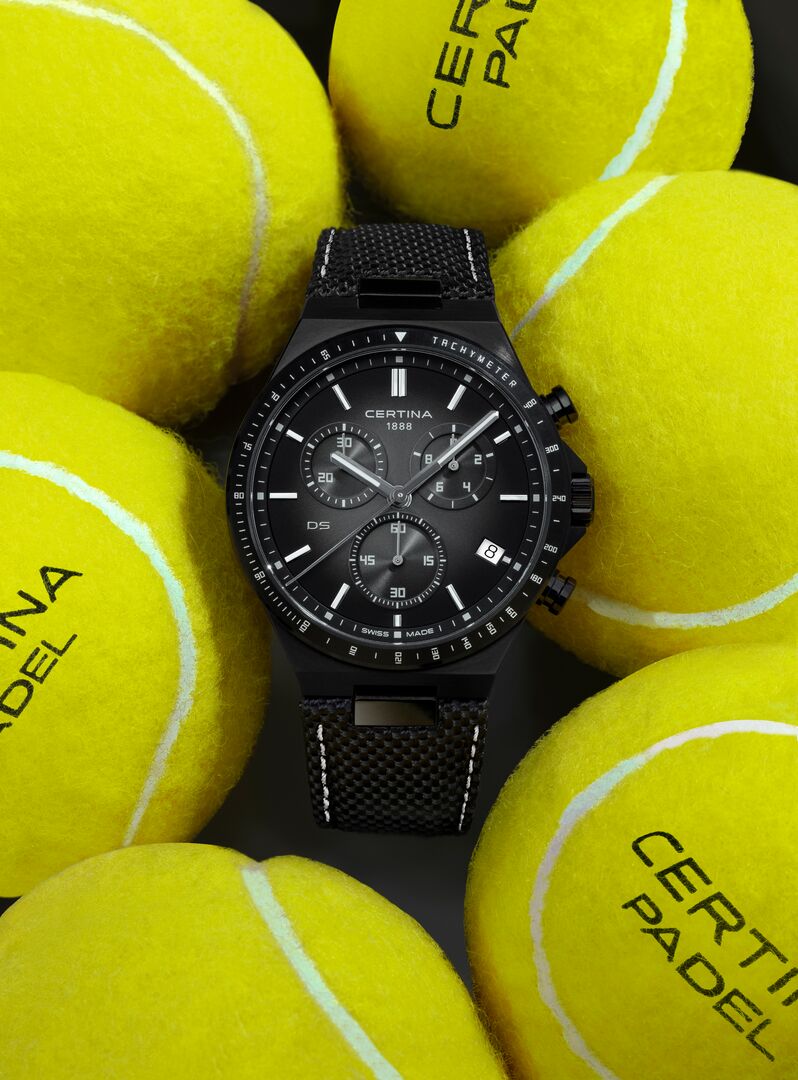 DS-7 Chronograph Quartz 41mm  - Schwarz