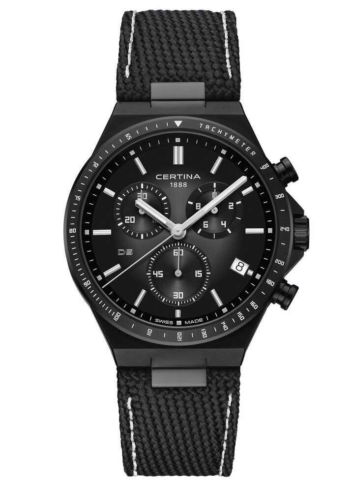 DS-7 Chronograph Quartz 41mm  - Schwarz