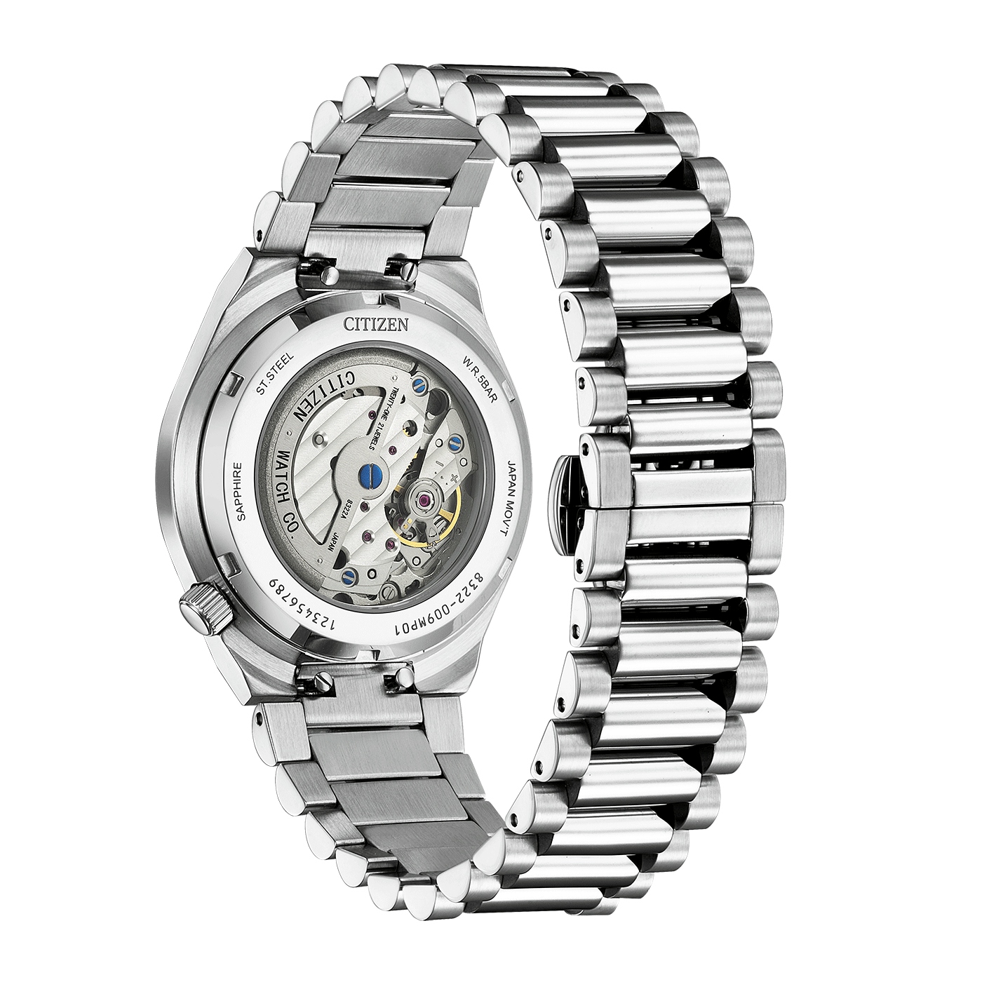 Tsuyosa Automatic - kleine Sekunde  - NK5010-51L Türkis 