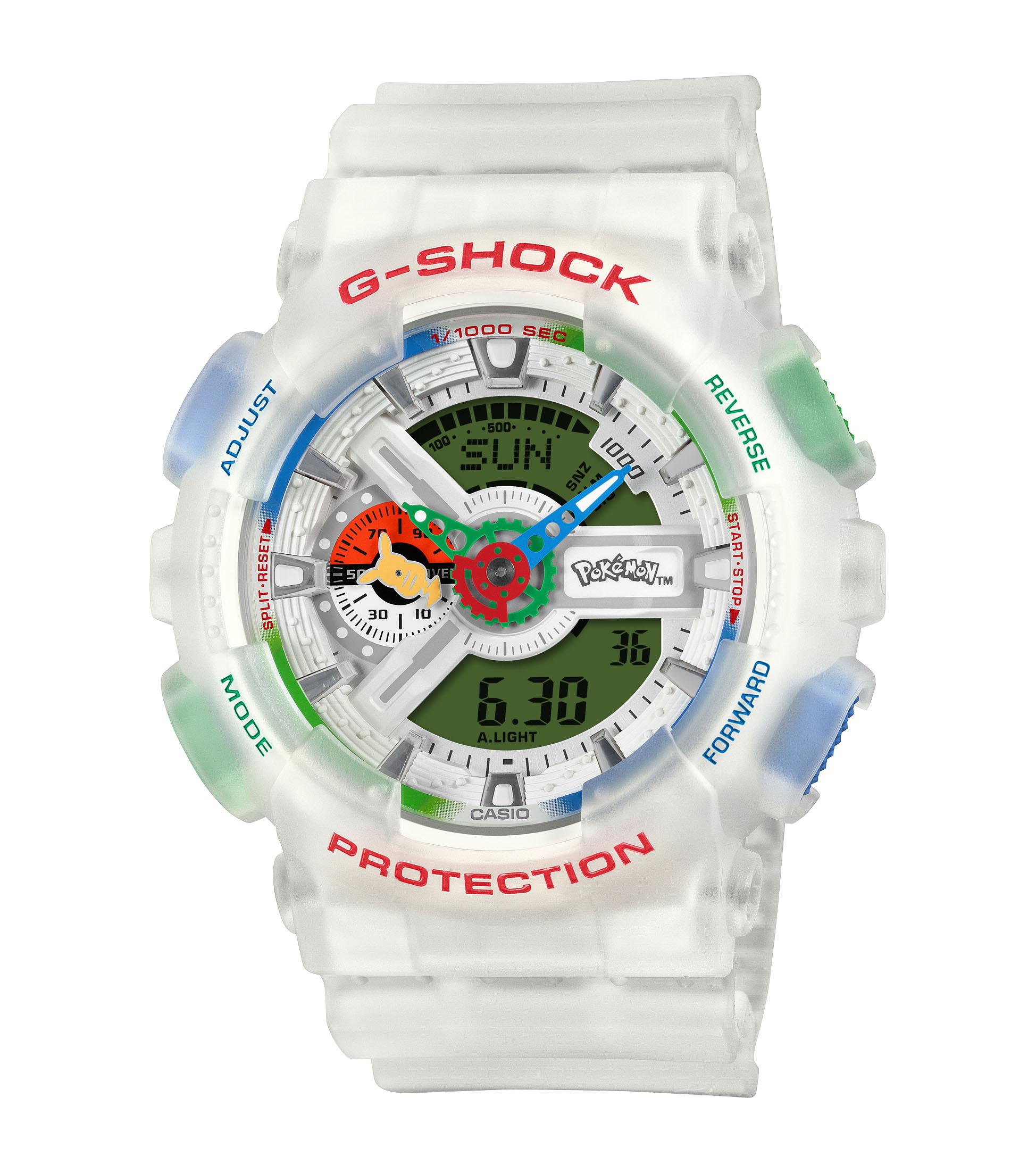 CASIO G-Shock x Pokémon CLASSIC - GA-110 Series  - GA-110PKM-7A