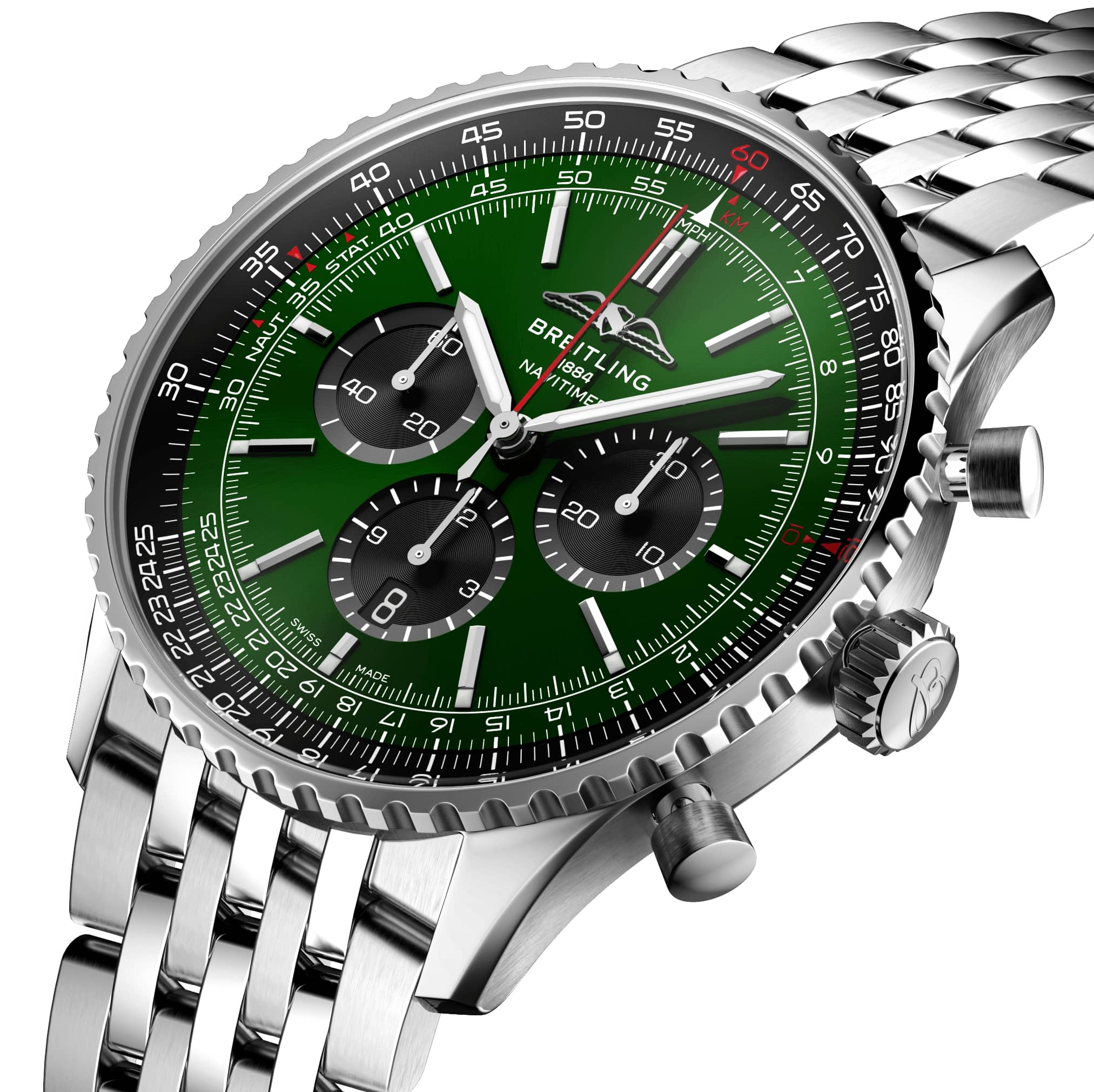Navitimer B01 Chronograph 46 - Grün