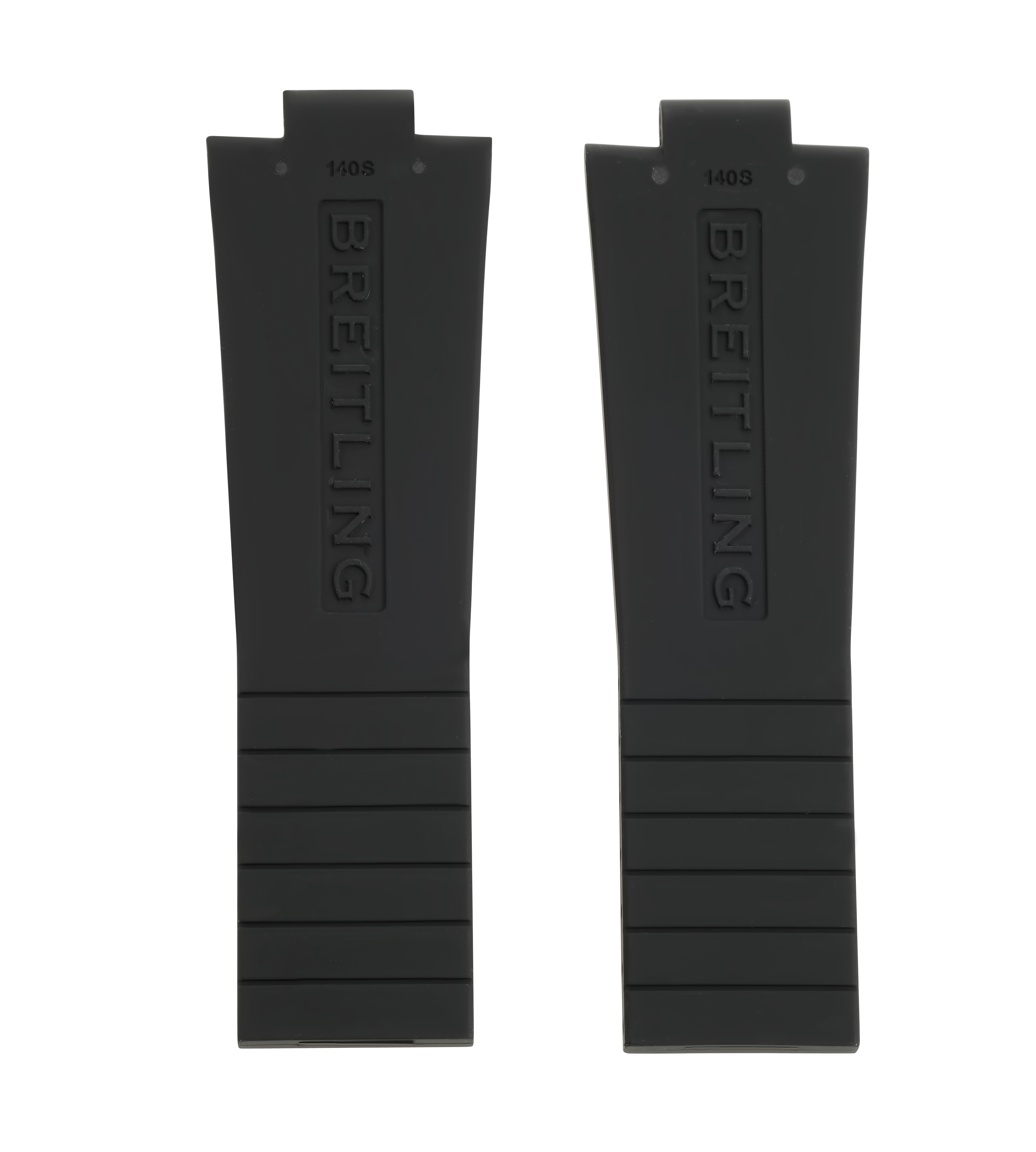 BREITLING Kautschukarmband - Superocean GMT - Schwarz - 12/20mm 