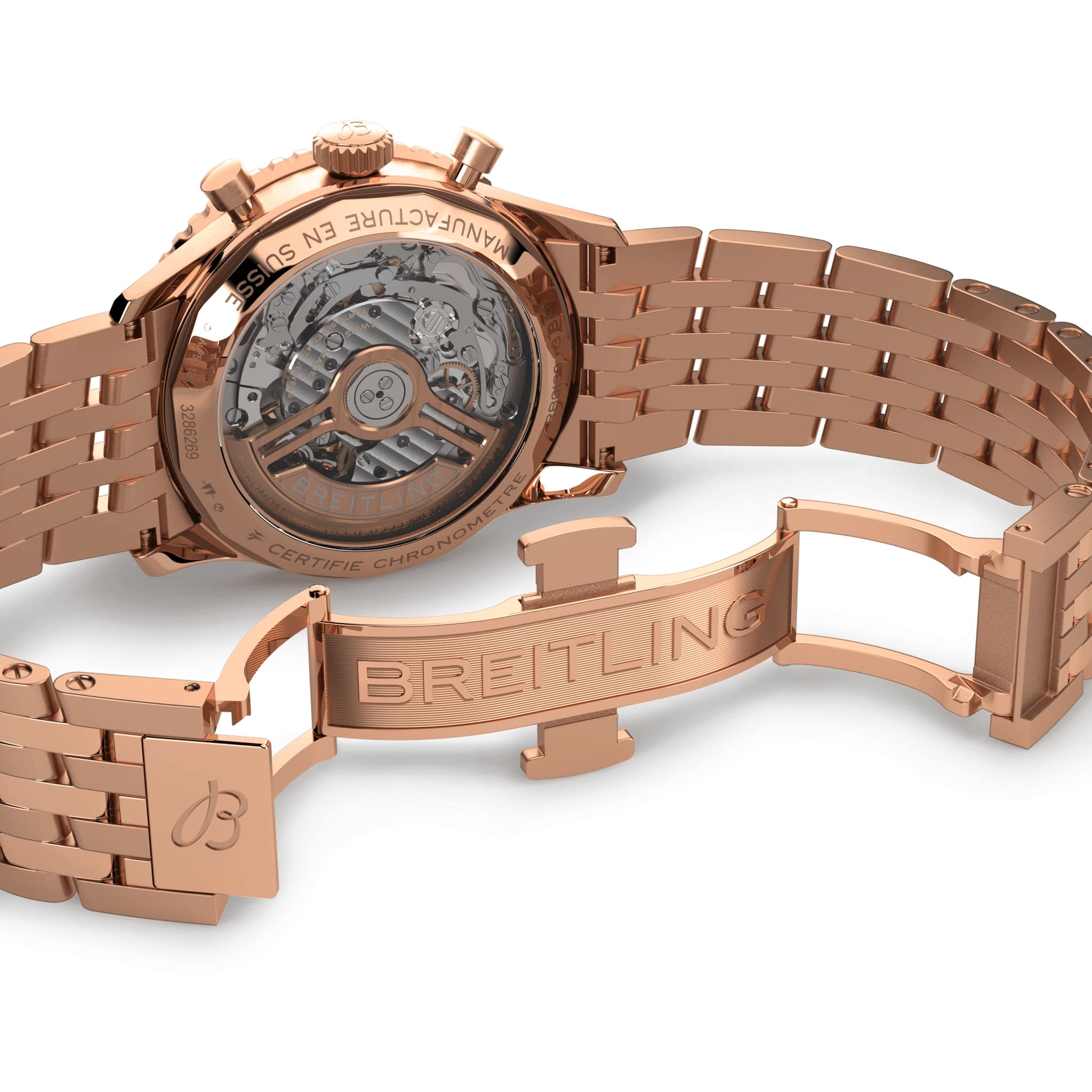 Navitimer B01 Chronograph 41 18-karätiges Rotgold