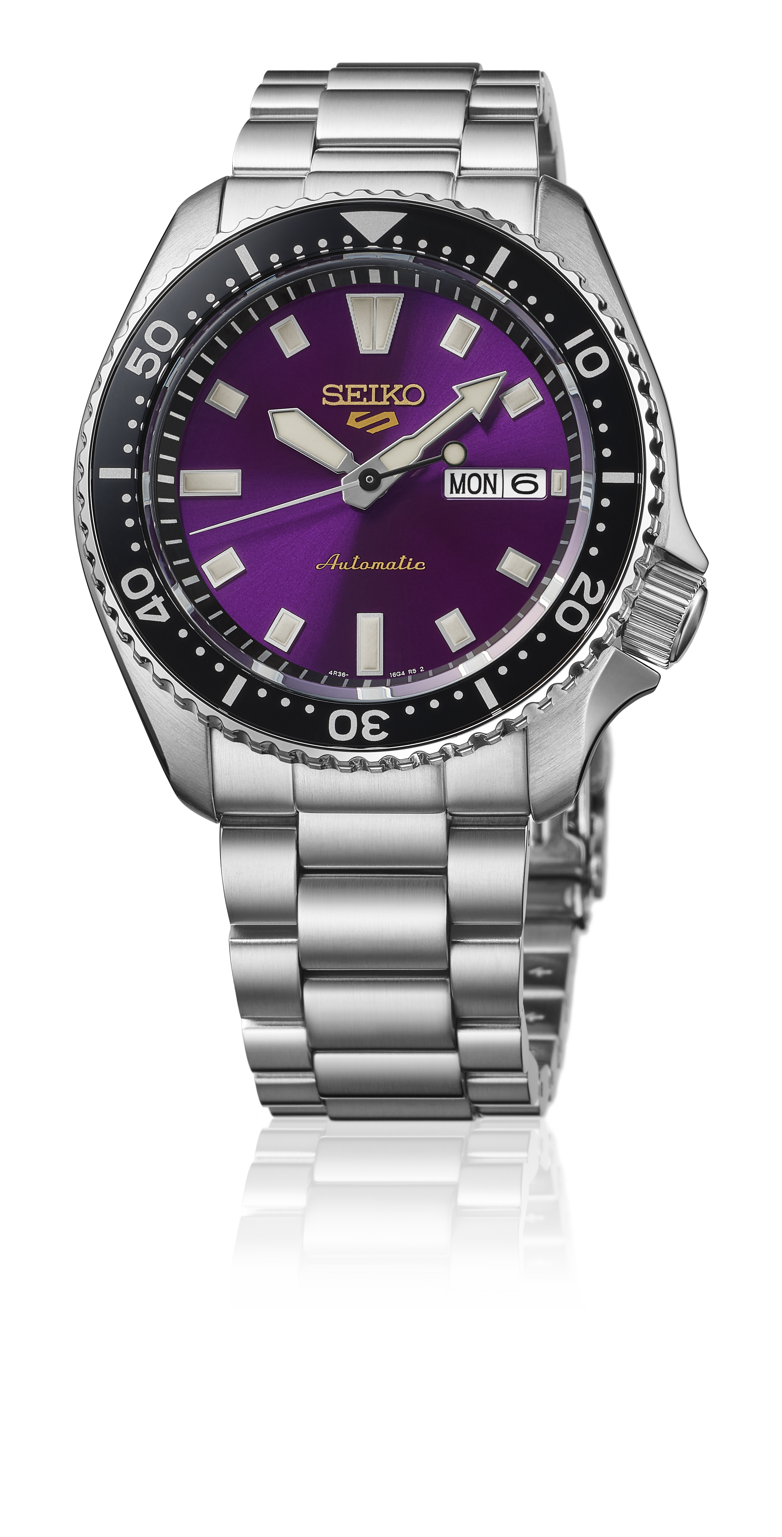 Seiko 5 Sports - Automatik  - 42.5mm - 145th Anniversary Limited Edition - Limitiert auf 9,999 Stück - Lila