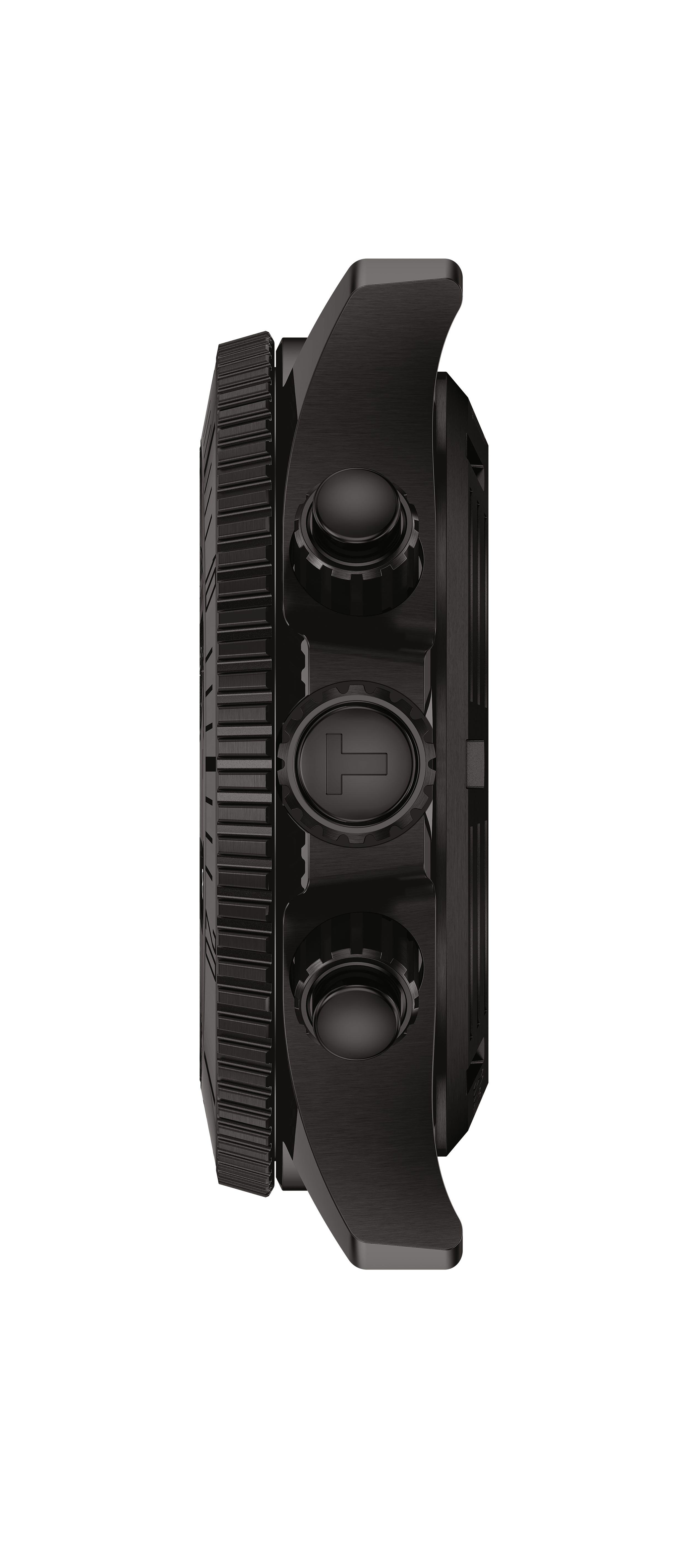 Seastar 1000 Quartz Chronograph 38mm  -  Schwarz / Schwarz