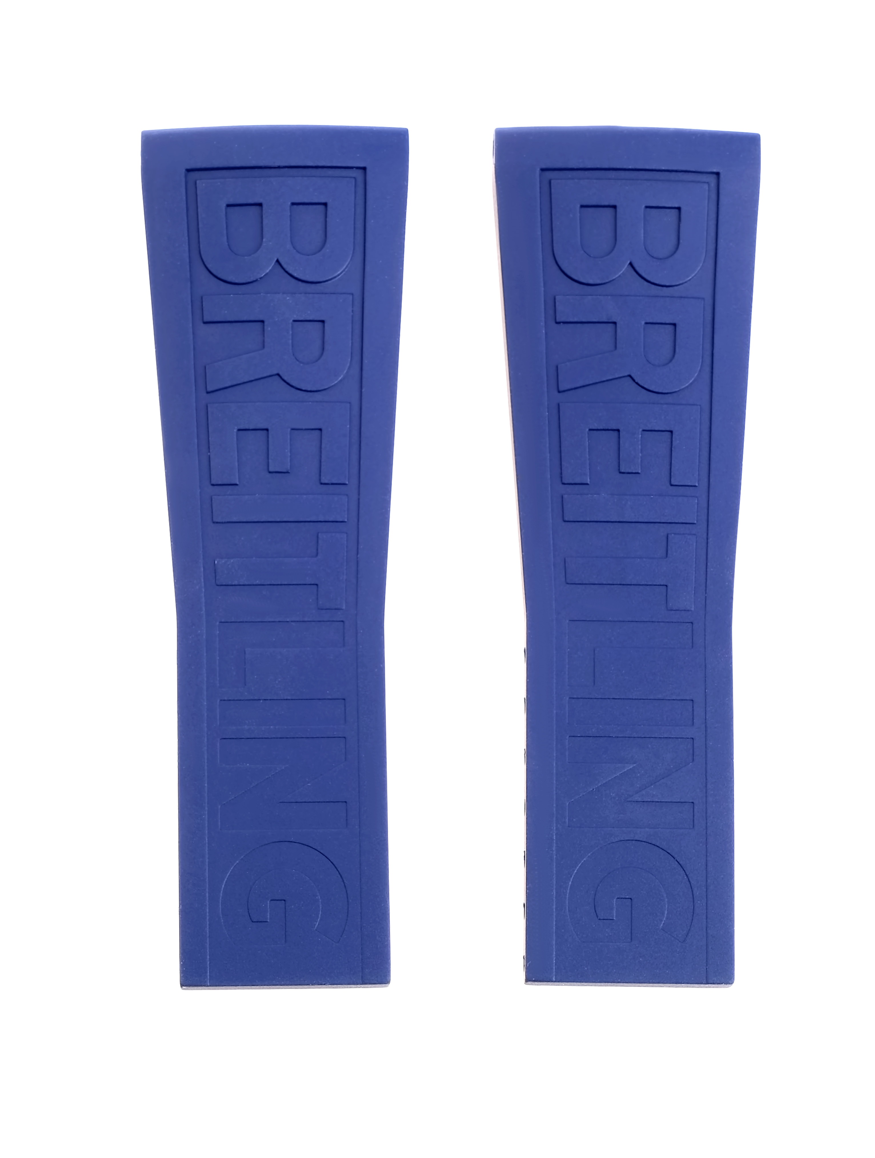 BREITLING Kautschukarmband - TwinPro - Dukelblau - 26/20mm - für BREITLING Emergency 