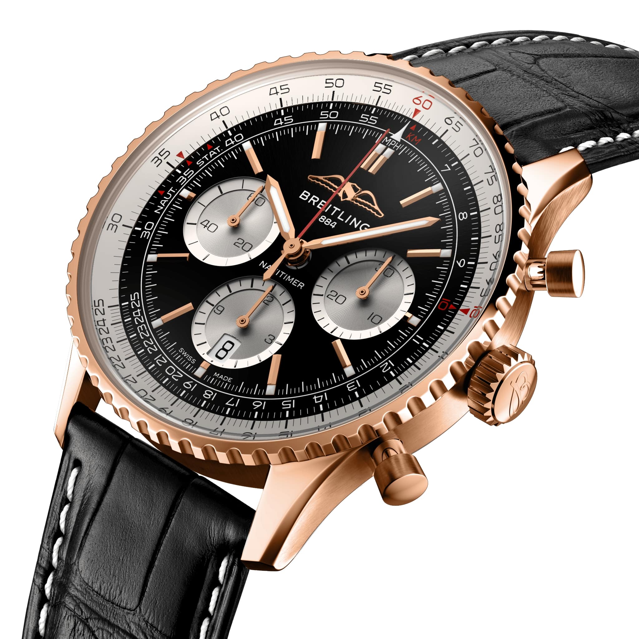 Navitimer B01 Chronograph 43 18-karätiges Rotgold