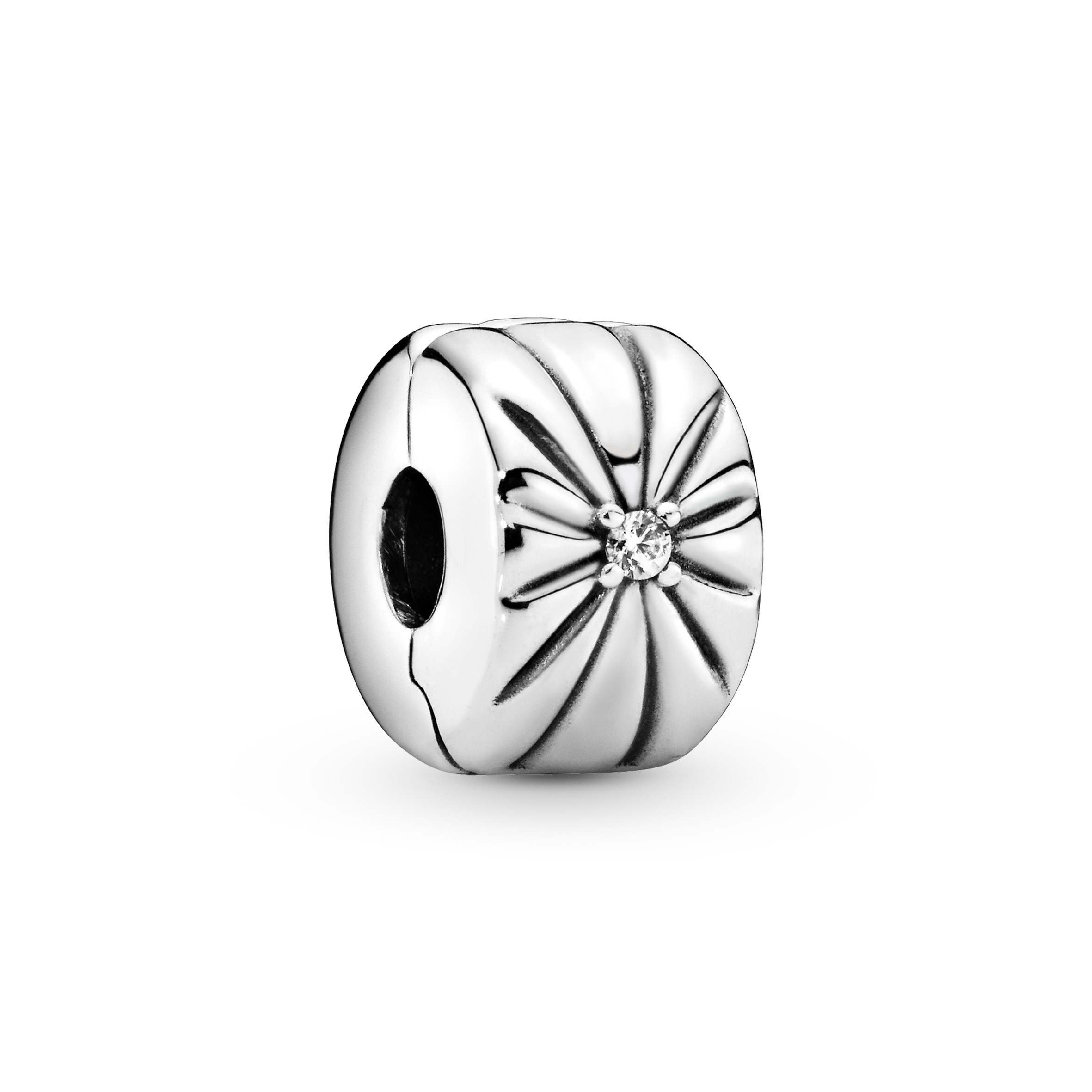 Funkelnder Sonnenstrahl Clip - Sterling-Silber