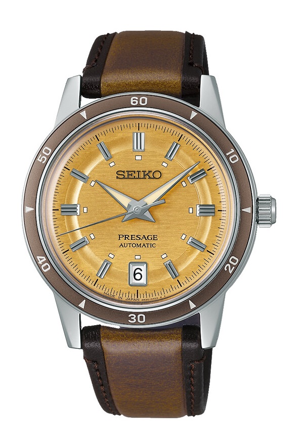 PRESAGE Automatik Style60's  - 39,50mm - Gelb