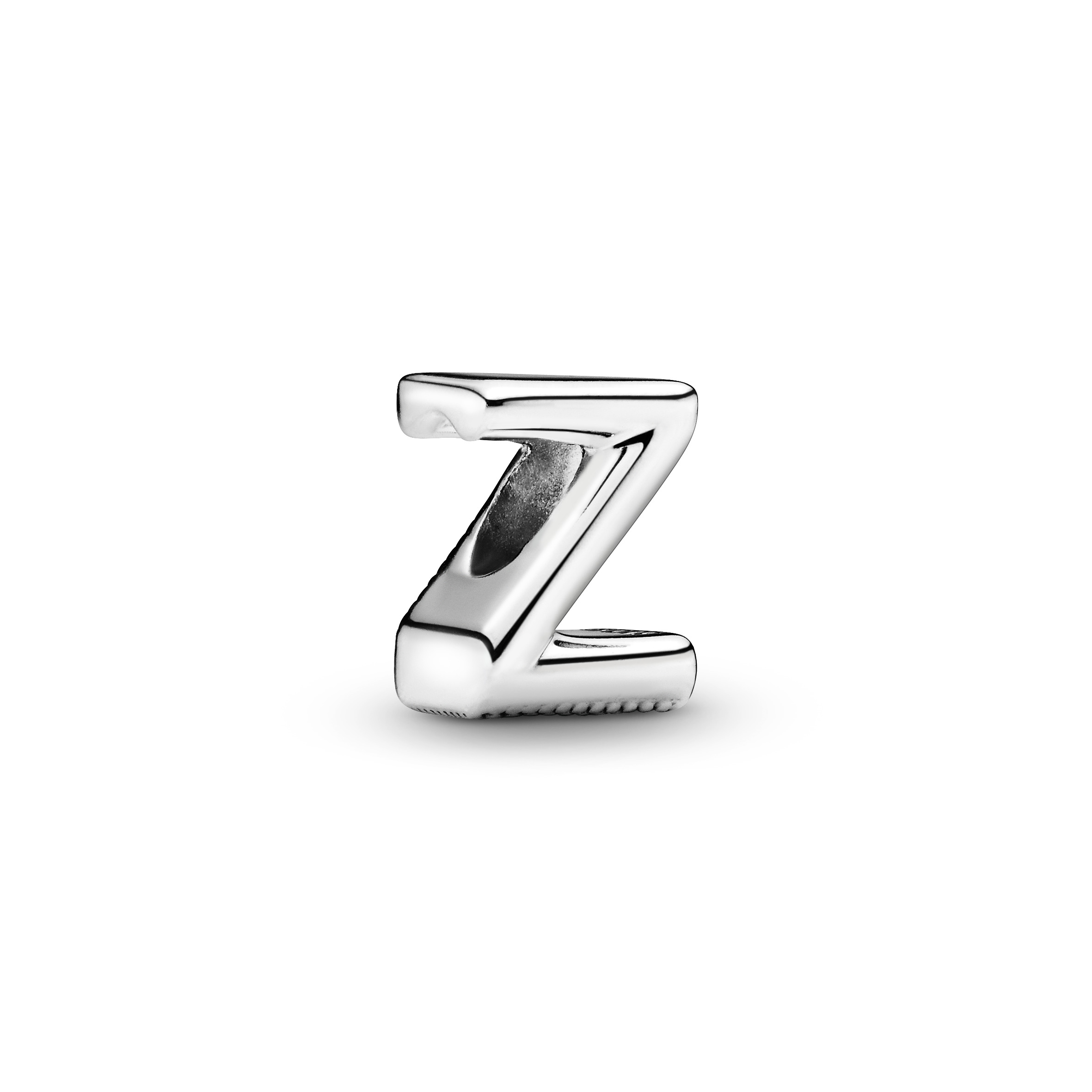Buchstabe Z Alphabet-Charm - Sterling-Silber