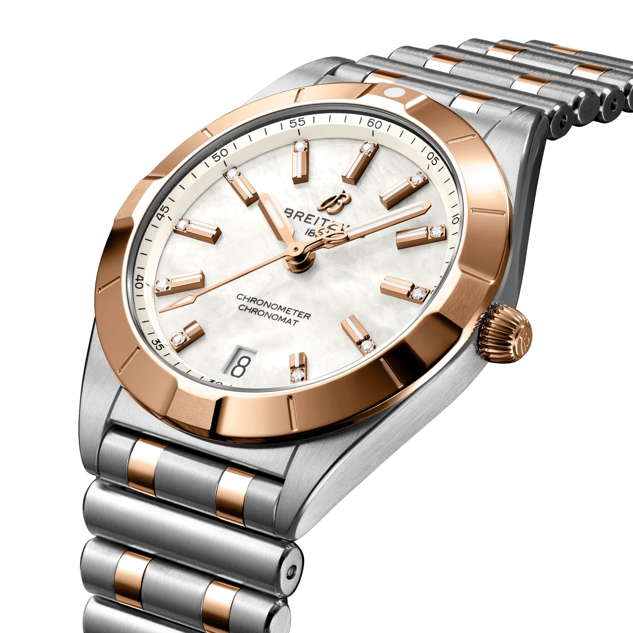Chronomat 32 - Perlmutt Stahl / Gold
