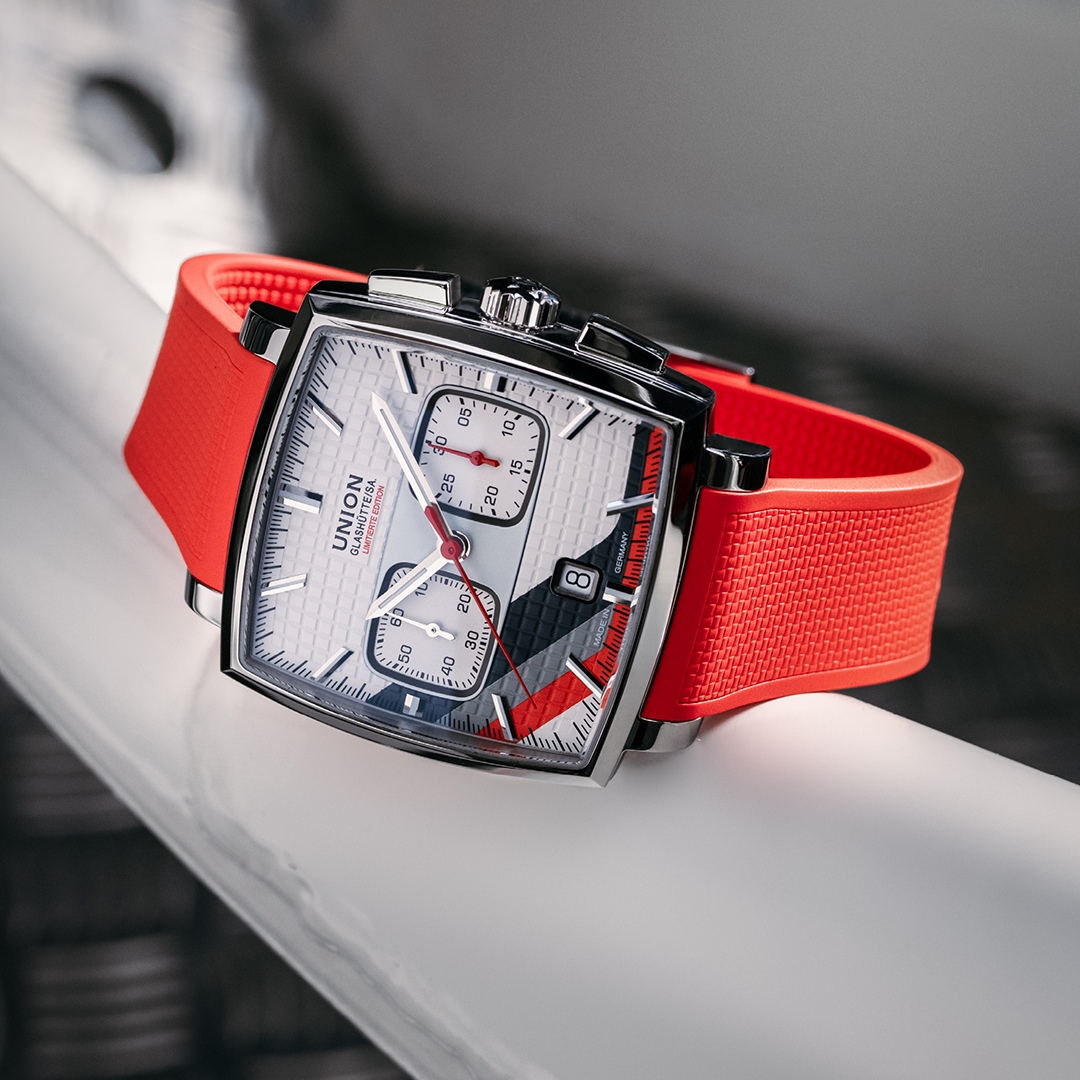 Averin Chronograph Limited Edition Sachsen Classic - eine von 350 Stück - Rot